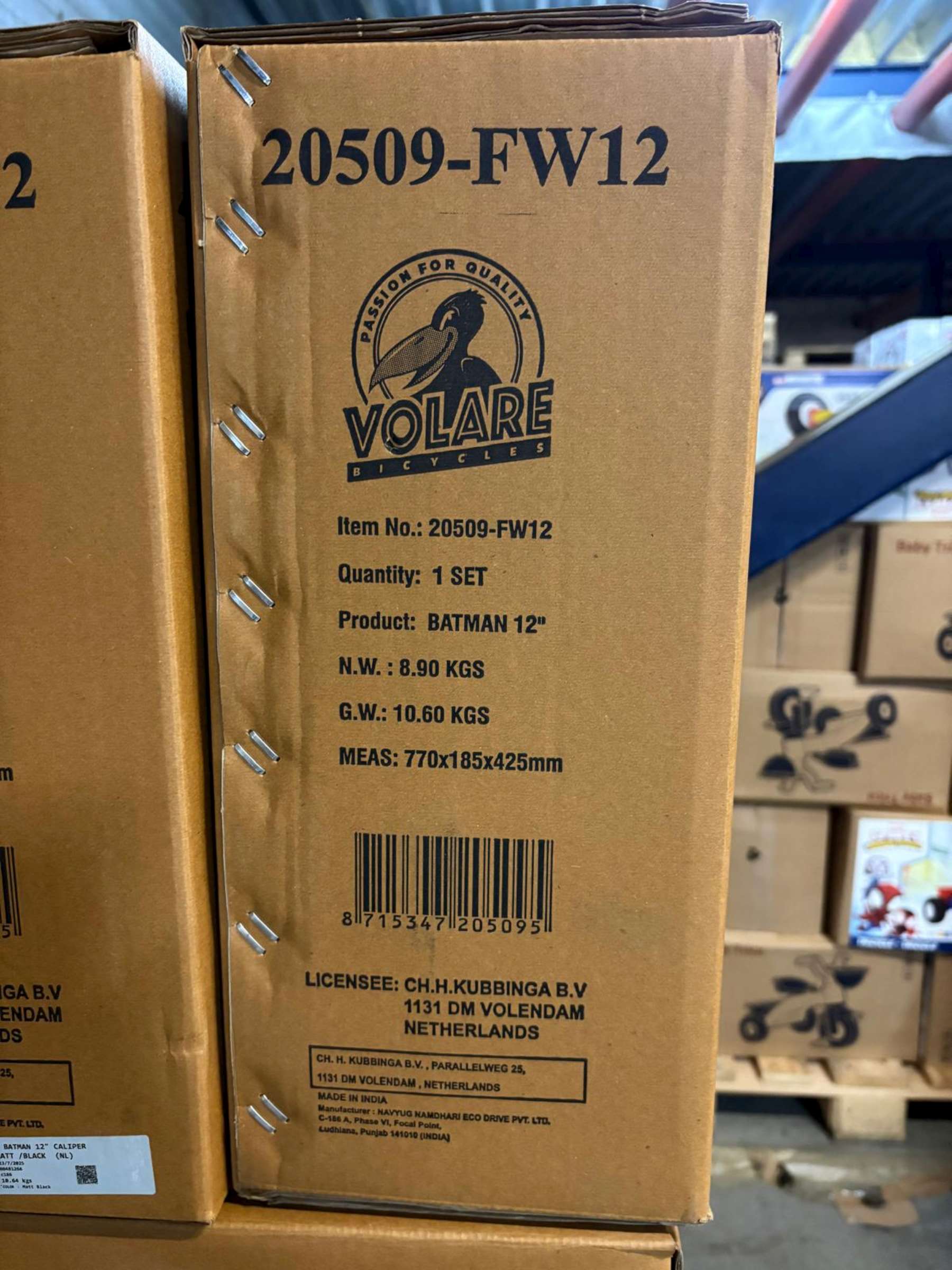 Batman Kinderfiets - Jongens - 12 inch - Zwart - Twee handremmen 11 Batman Kinderfiets - Jongens - 12 inch - Zwart - Twee handremmen - Afbeelding 11