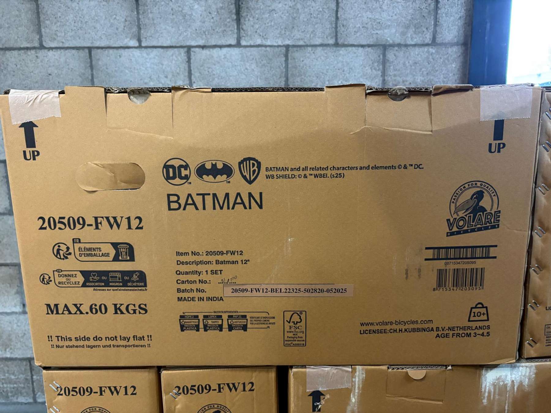 Batman Kinderfiets - Jongens - 12 inch - Zwart - Twee handremmen 13 Batman Kinderfiets - Jongens - 12 inch - Zwart - Twee handremmen - Afbeelding 13