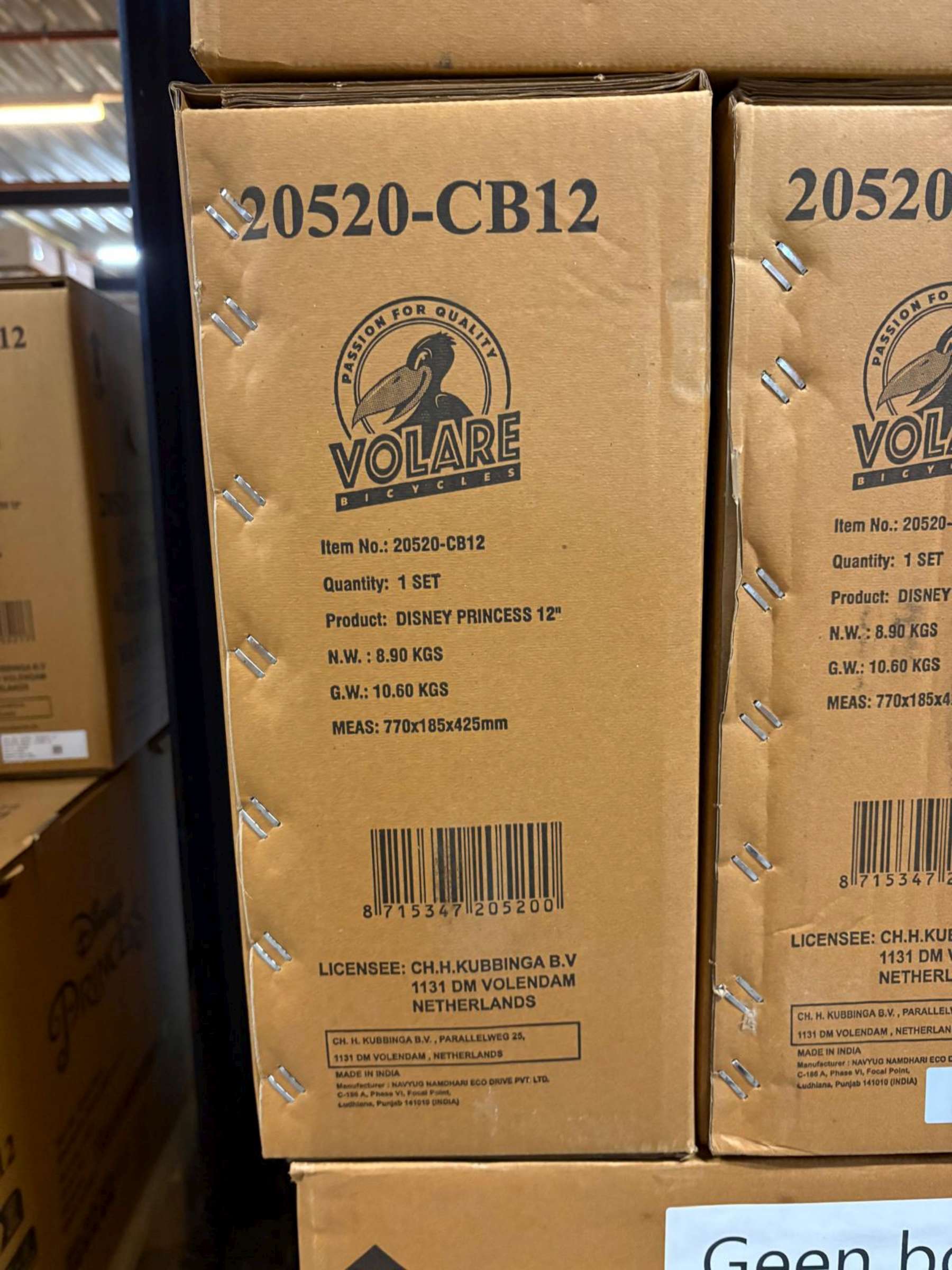 Disney Princess Kinderfiets - Meisjes - 12 inch - Roze 11 Disney Princess Kinderfiets - Meisjes - 12 inch - Roze - Afbeelding 11