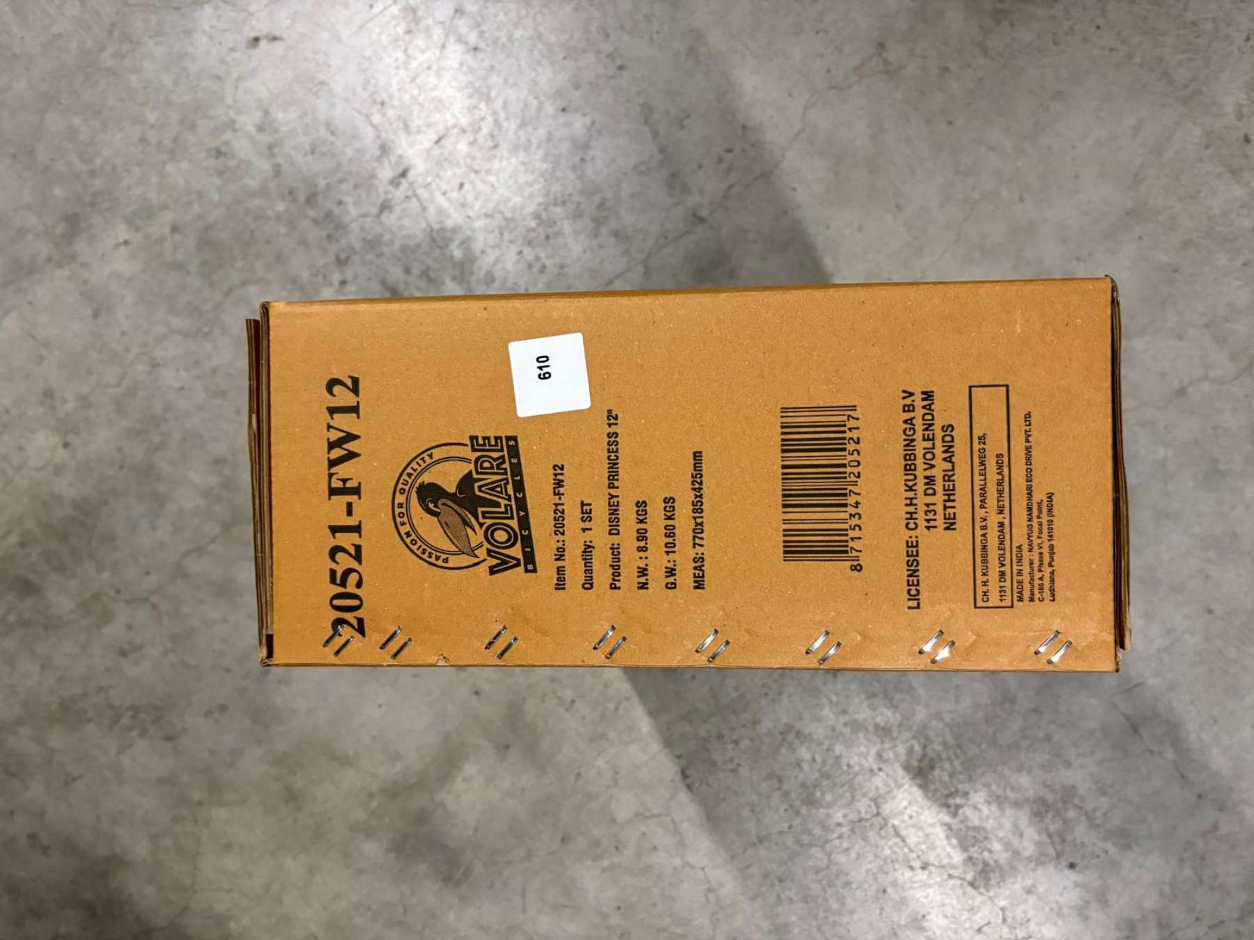 Disney Princess Kinderfiets - Meisjes - 12 inch - Roze - Twee Handremmen 11 Disney Princess Kinderfiets - Meisjes - 12 inch - Roze - Twee Handremmen - Afbeelding 11