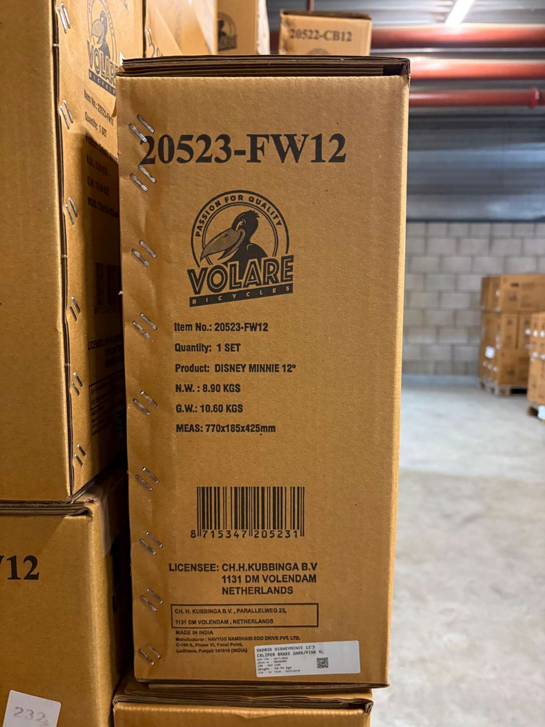 Disney Minnie Cutest Ever! Kinderfiets - Meisjes - 12 inch - Roze - Twee handremmen 11 Disney Minnie Cutest Ever! Kinderfiets - Meisjes - 12 inch - Roze - Twee handremmen - Afbeelding 11