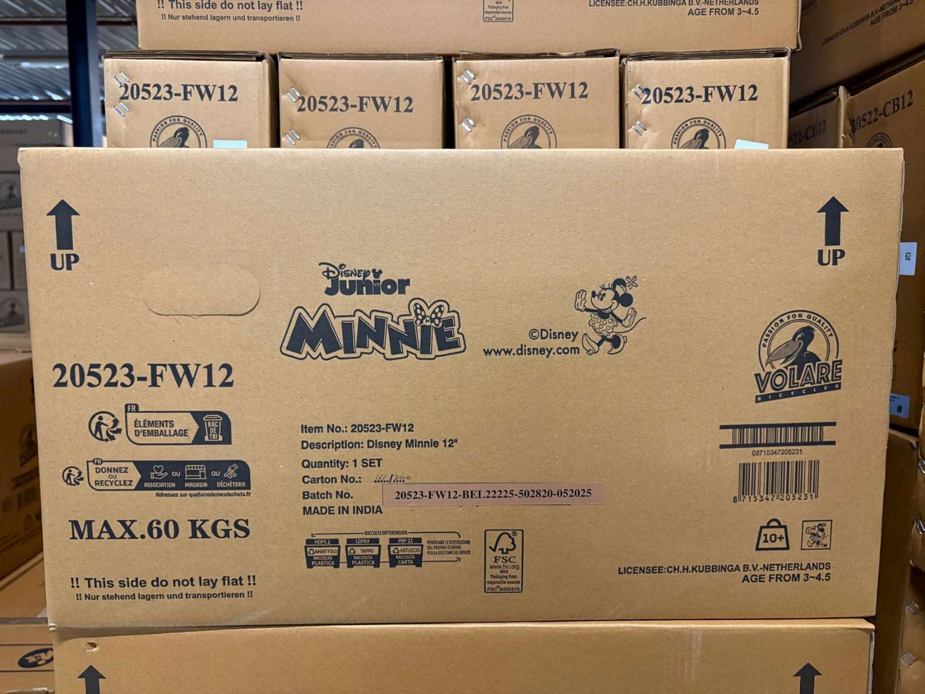 Disney Minnie Cutest Ever! Kinderfiets - Meisjes - 12 inch - Roze - Twee handremmen 13 Disney Minnie Cutest Ever! Kinderfiets - Meisjes - 12 inch - Roze - Twee handremmen - Afbeelding 13