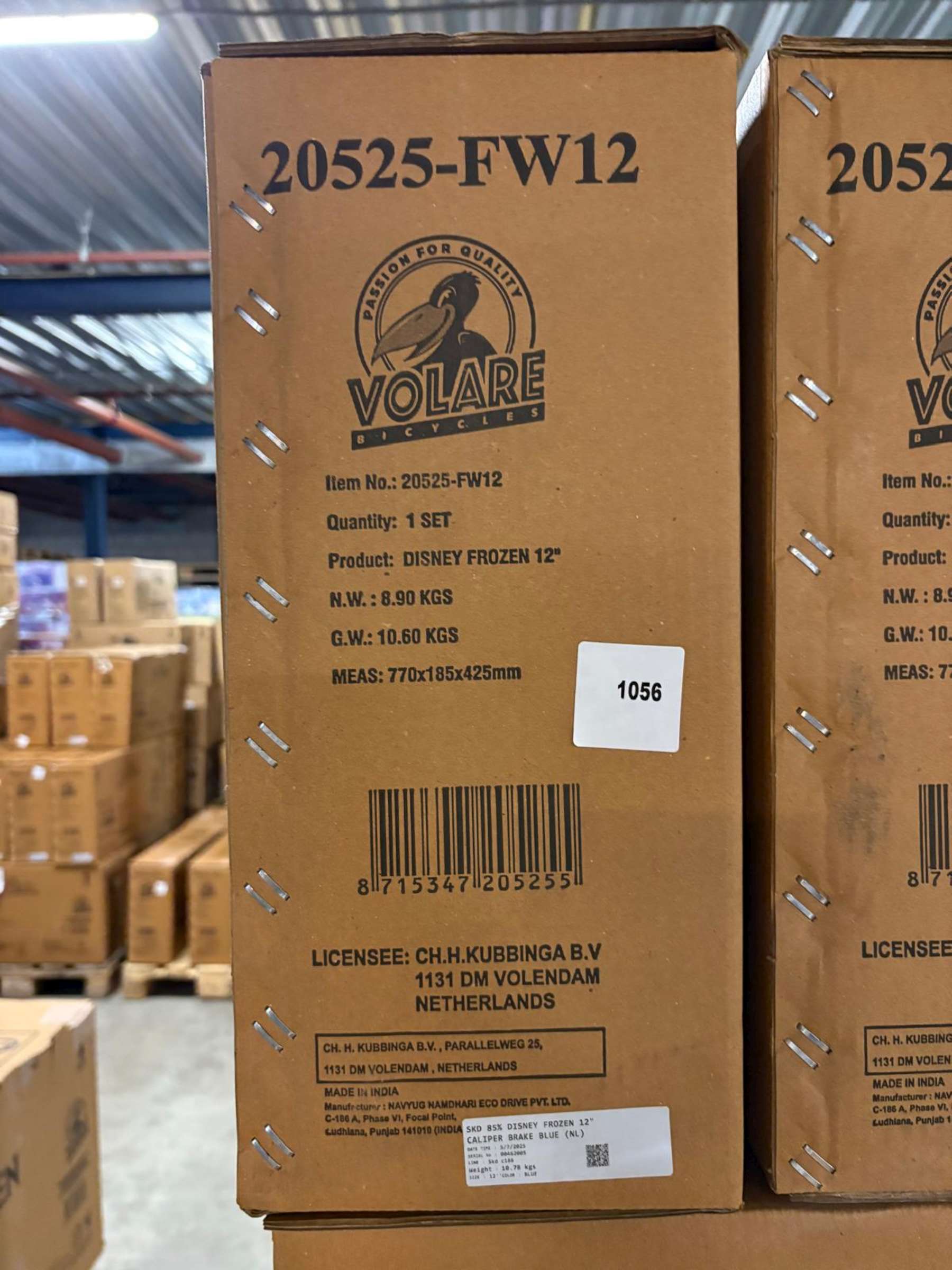 Disney Frozen 2 Kinderfiets - Meisjes - 12 inch - Blauw/Paars - Twee handremmen 11 Disney Frozen 2 Kinderfiets - Meisjes - 12 inch - Blauw/Paars - Twee handremmen - Afbeelding 11