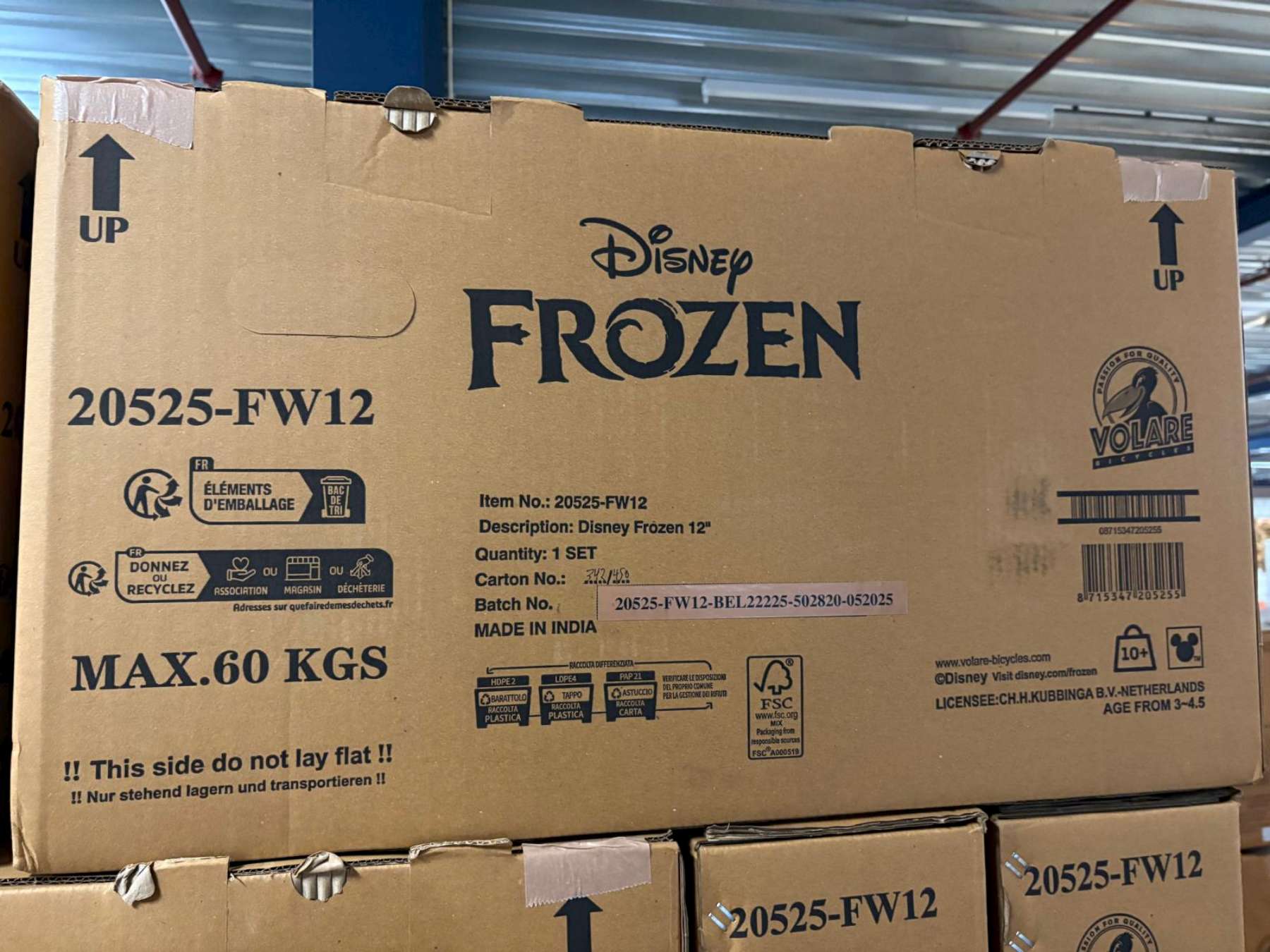 Disney Frozen 2 Kinderfiets - Meisjes - 12 inch - Blauw/Paars - Twee handremmen 13 Disney Frozen 2 Kinderfiets - Meisjes - 12 inch - Blauw/Paars - Twee handremmen - Afbeelding 13