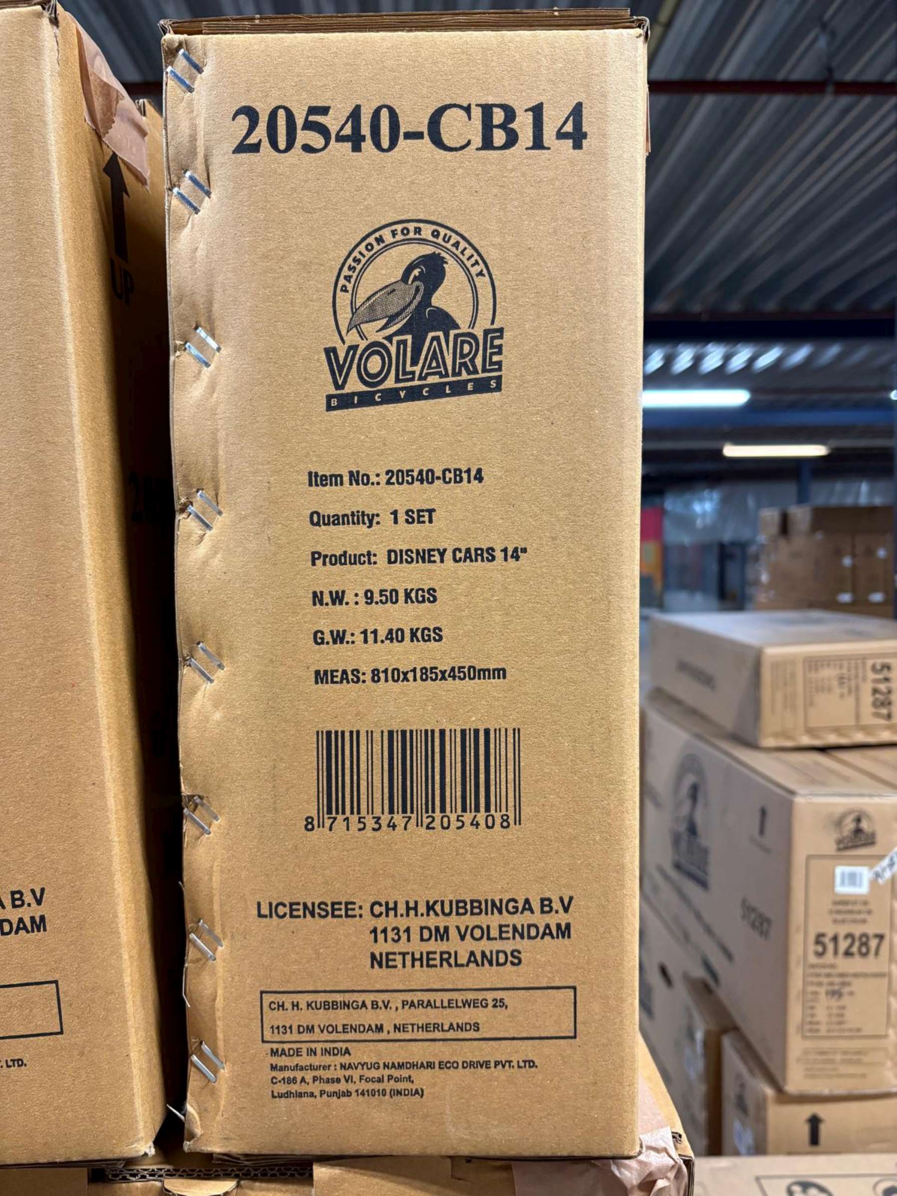 Disney Cars Kinderfiets - Jongens - 14 inch - Rood 11 Disney Cars Kinderfiets - Jongens - 14 inch - Rood - Afbeelding 11