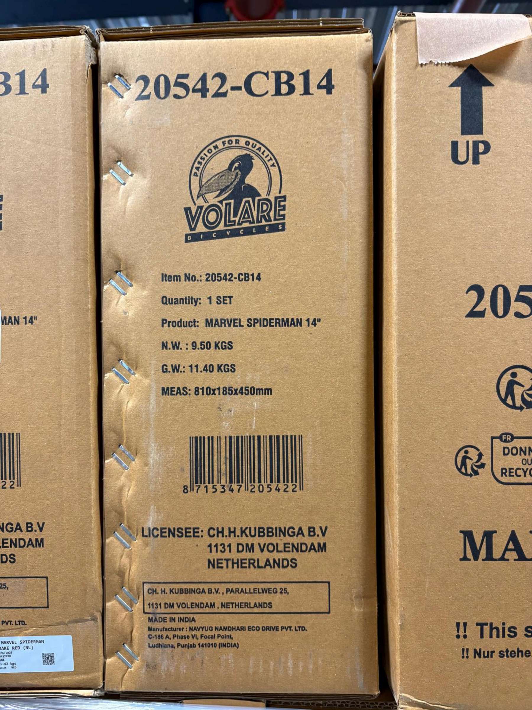 Marvel Spider-Man Kinderfiets - Jongens - 14 inch - Rood/Blauw 11 Marvel Spider-Man Kinderfiets - Jongens - 14 inch - Rood/Blauw - Afbeelding 11