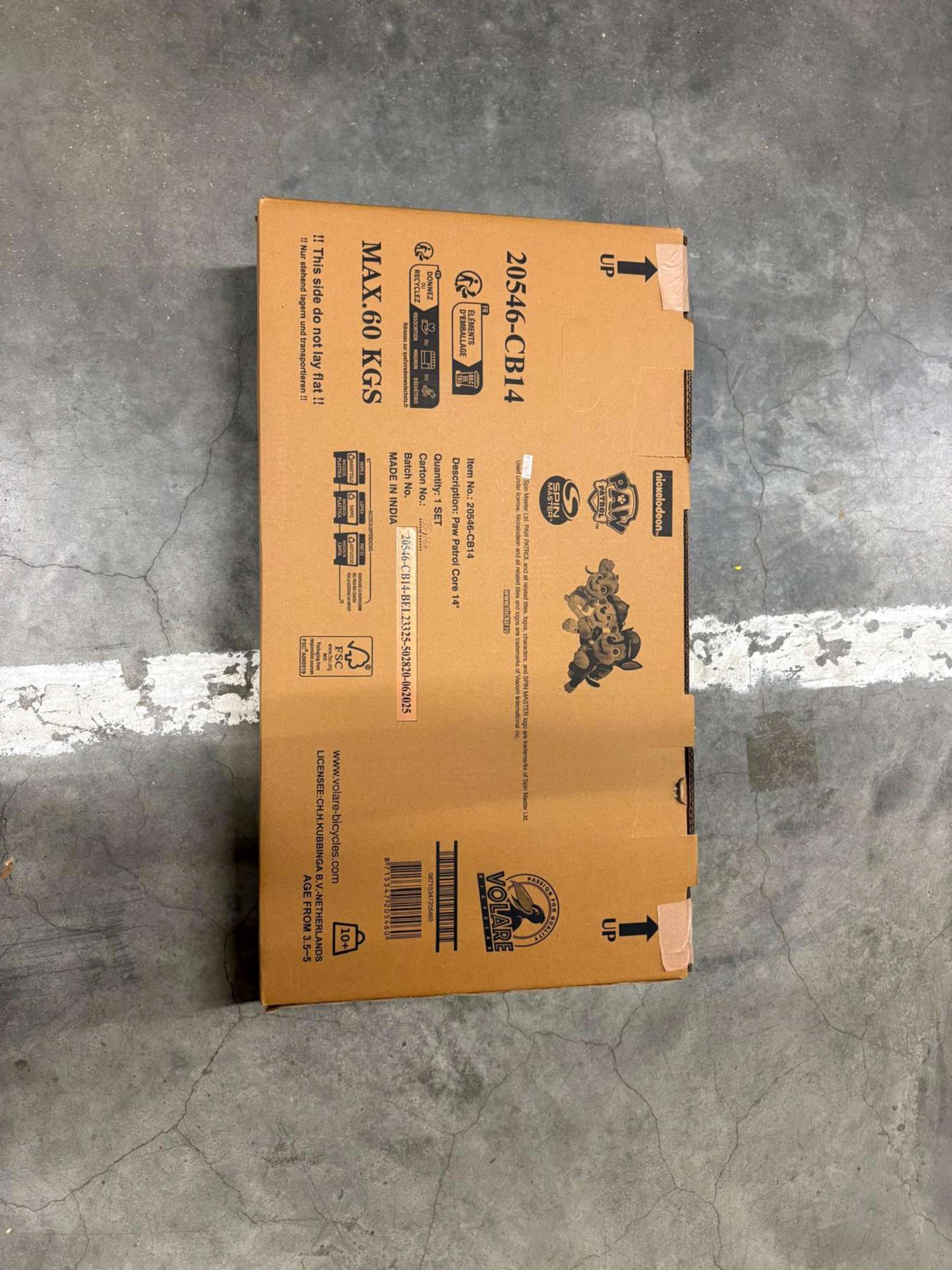 Paw Patrol Kinderfiets - Jongens - 14 inch - Rood/Blauw 13 Paw Patrol Kinderfiets - Jongens - 14 inch - Rood/Blauw - Afbeelding 13