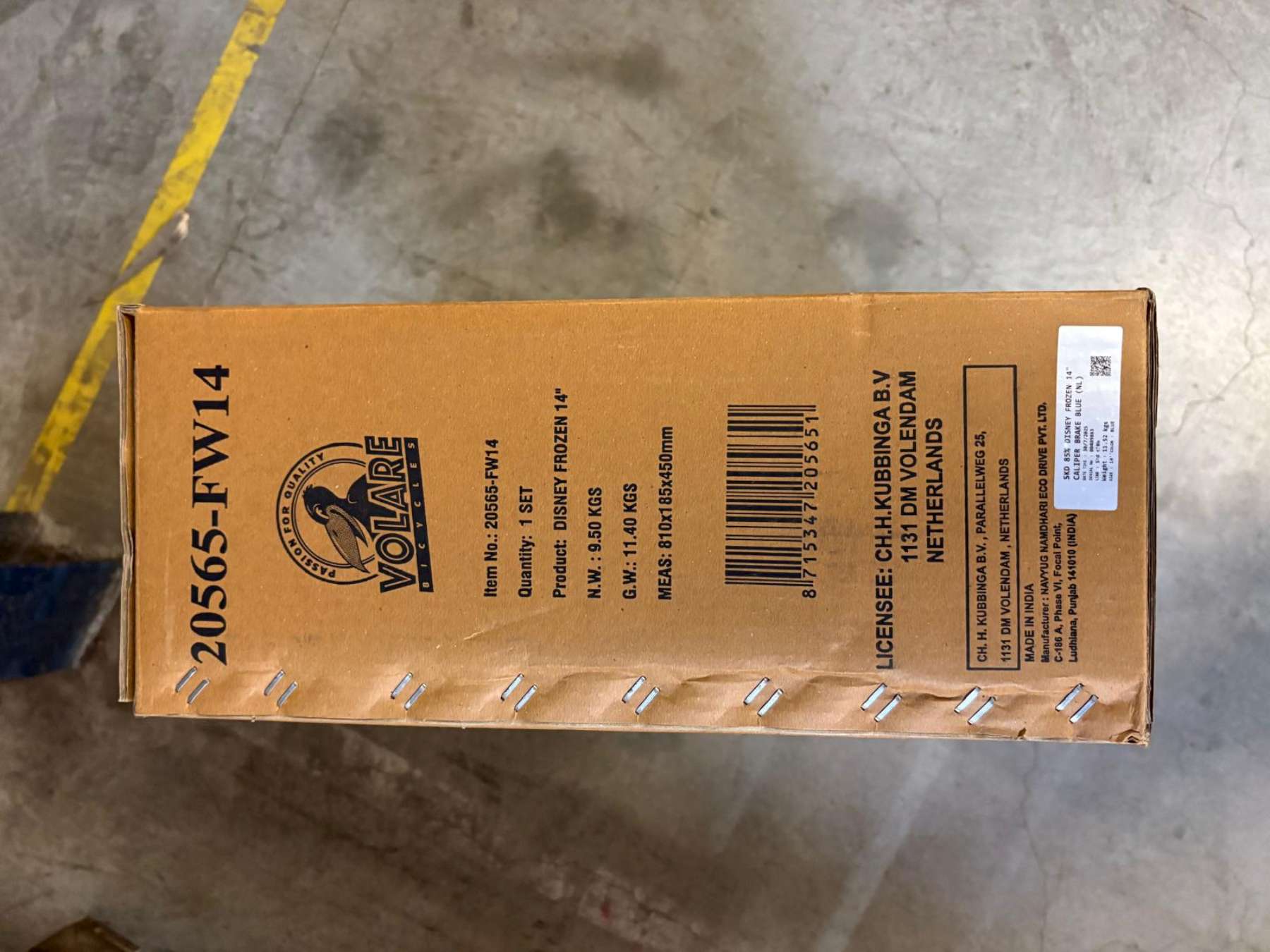 Disney Frozen 2 Kinderfiets - Meisjes - 14 inch - Blauw/Paars - Twee handremmen 11 Disney Frozen 2 Kinderfiets - Meisjes - 14 inch - Blauw/Paars - Twee handremmen - Afbeelding 11