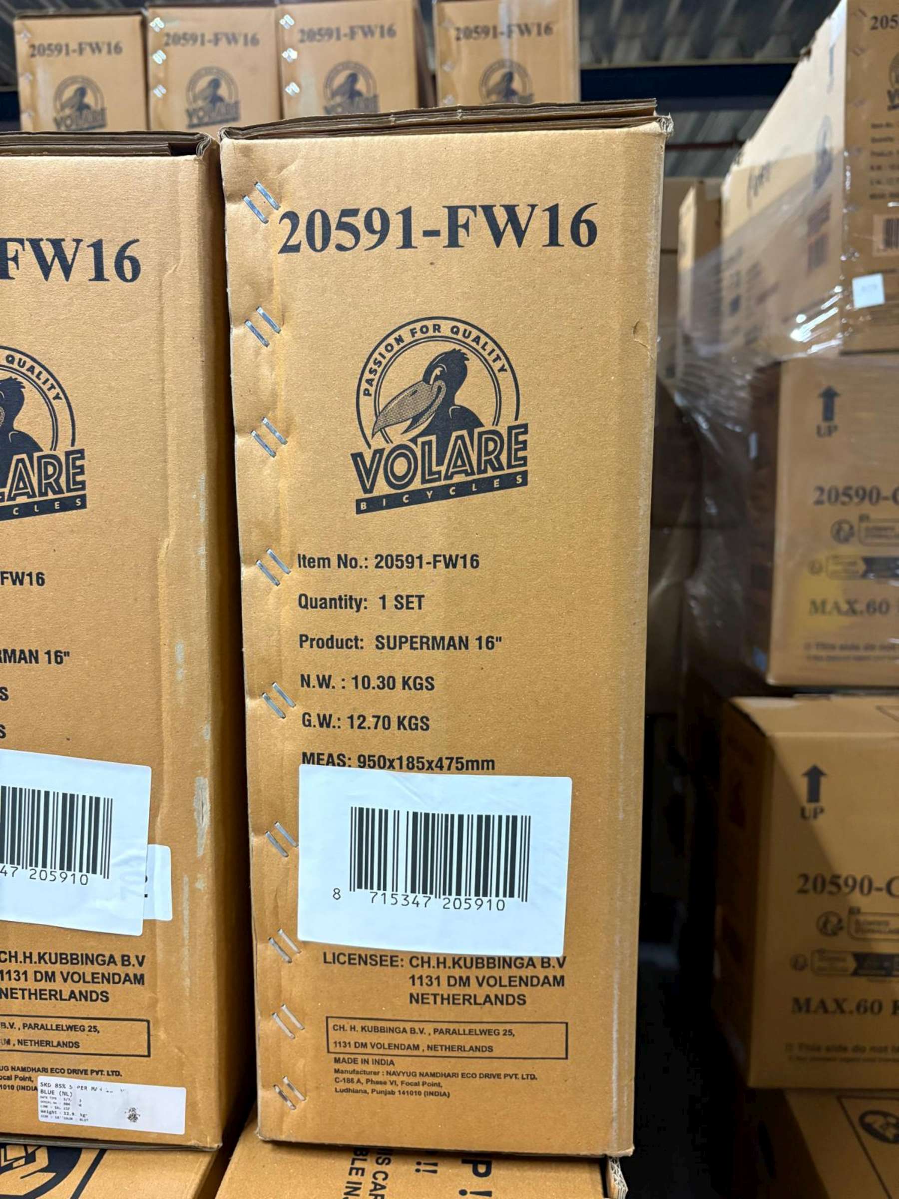 Superman Kinderfiets - Jongens - 16 inch - Blauw - Twee handremmen 11 Superman Kinderfiets - Jongens - 16 inch - Blauw - Twee handremmen - Afbeelding 11