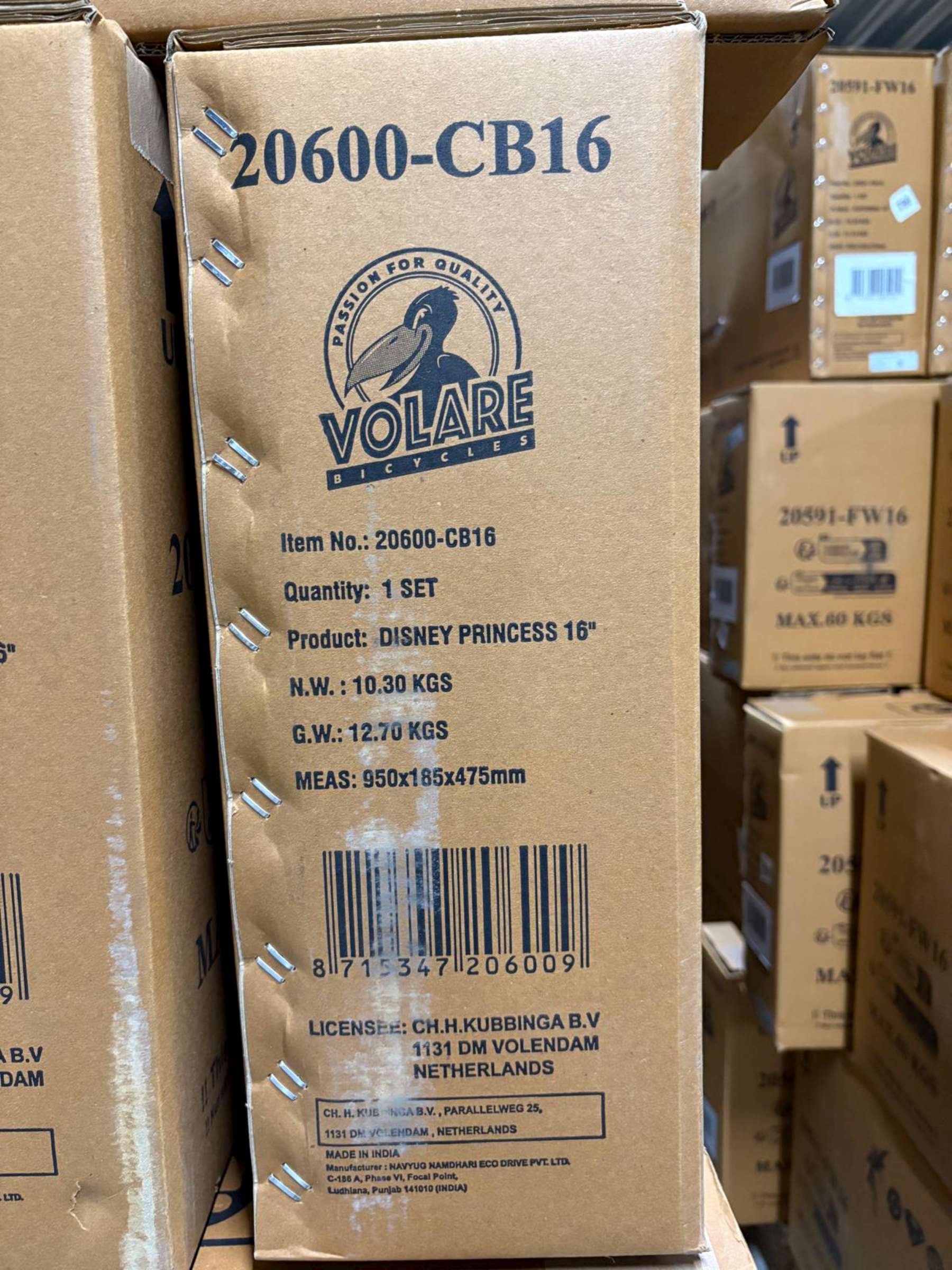 Disney Princess Kinderfiets - Meisjes - 16 inch - Roze 11 Disney Princess Kinderfiets - Meisjes - 16 inch - Roze - Afbeelding 11