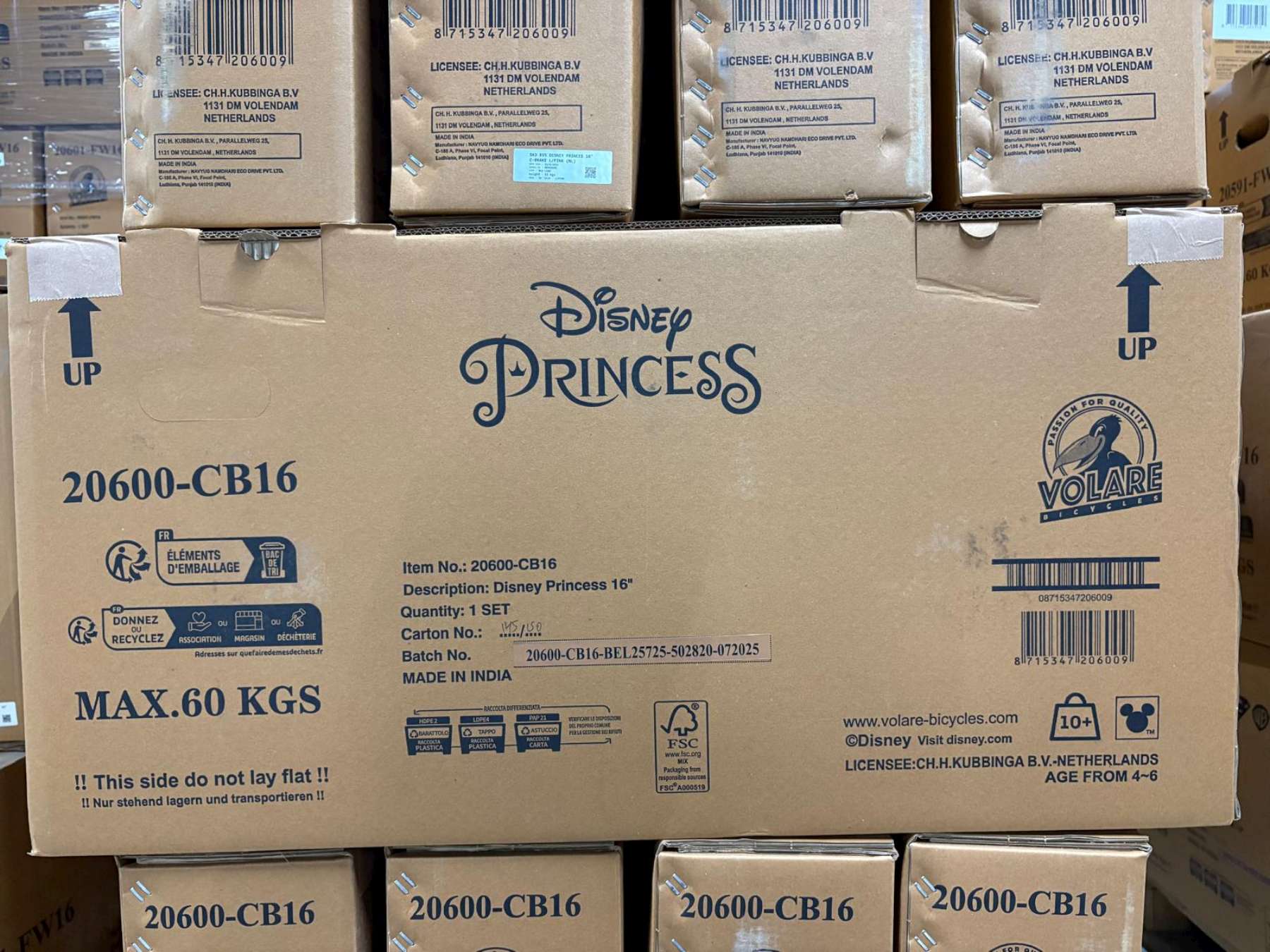 Disney Princess Kinderfiets - Meisjes - 16 inch - Roze 13 Disney Princess Kinderfiets - Meisjes - 16 inch - Roze - Afbeelding 13