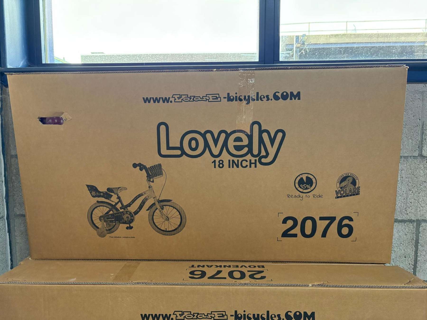 Volare Lovely Kinderfiets - Meisjes - 18 inch - Roze Wit 13 Volare Lovely Kinderfiets - Meisjes - 18 inch - Roze Wit - Afbeelding 13