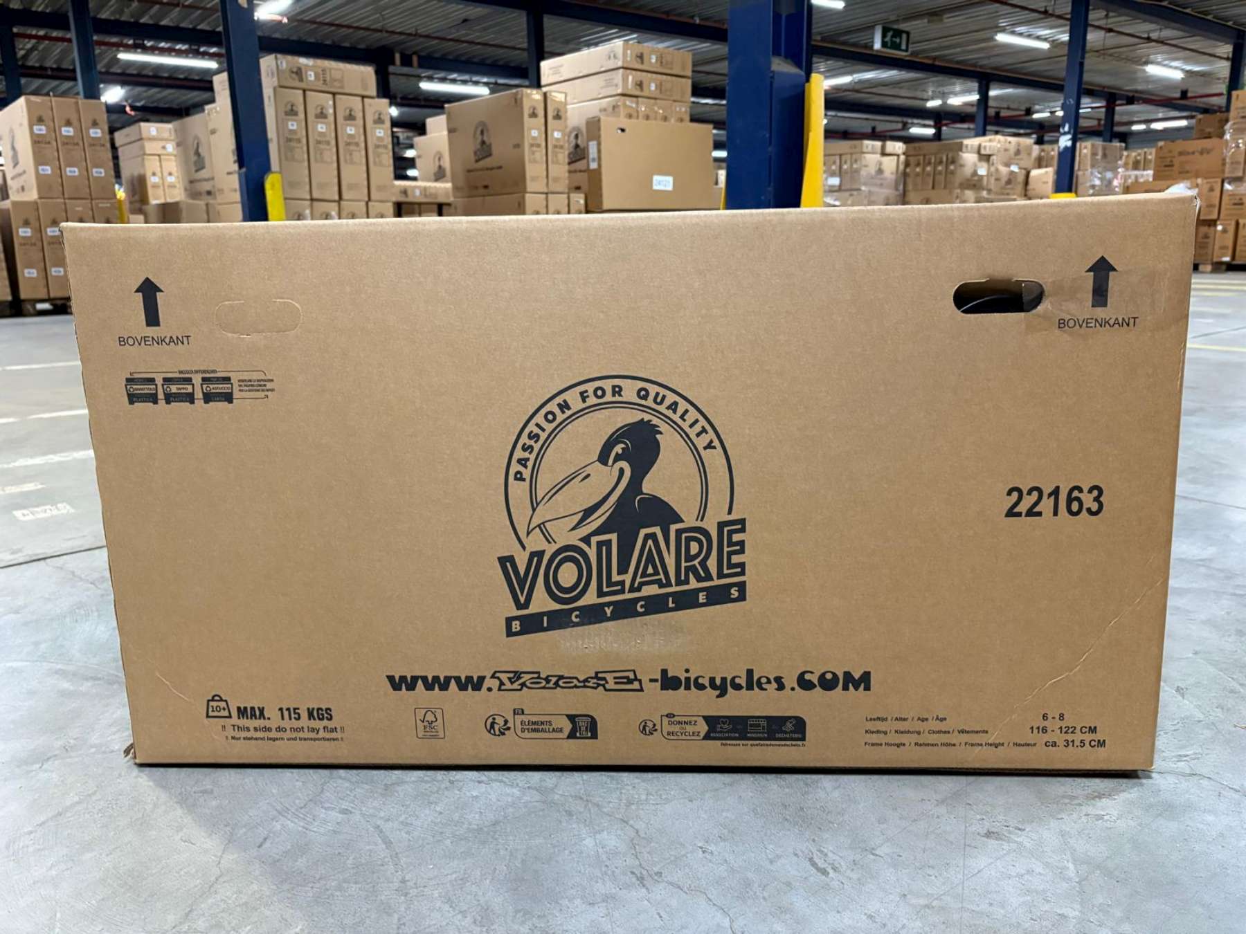 Volare XC Race Kinderfiets - 20 inch - Nexus 3 - Blauw/Grijs 13 Volare XC Race Kinderfiets - 20 inch - Nexus 3 - Blauw/Grijs - Afbeelding 13