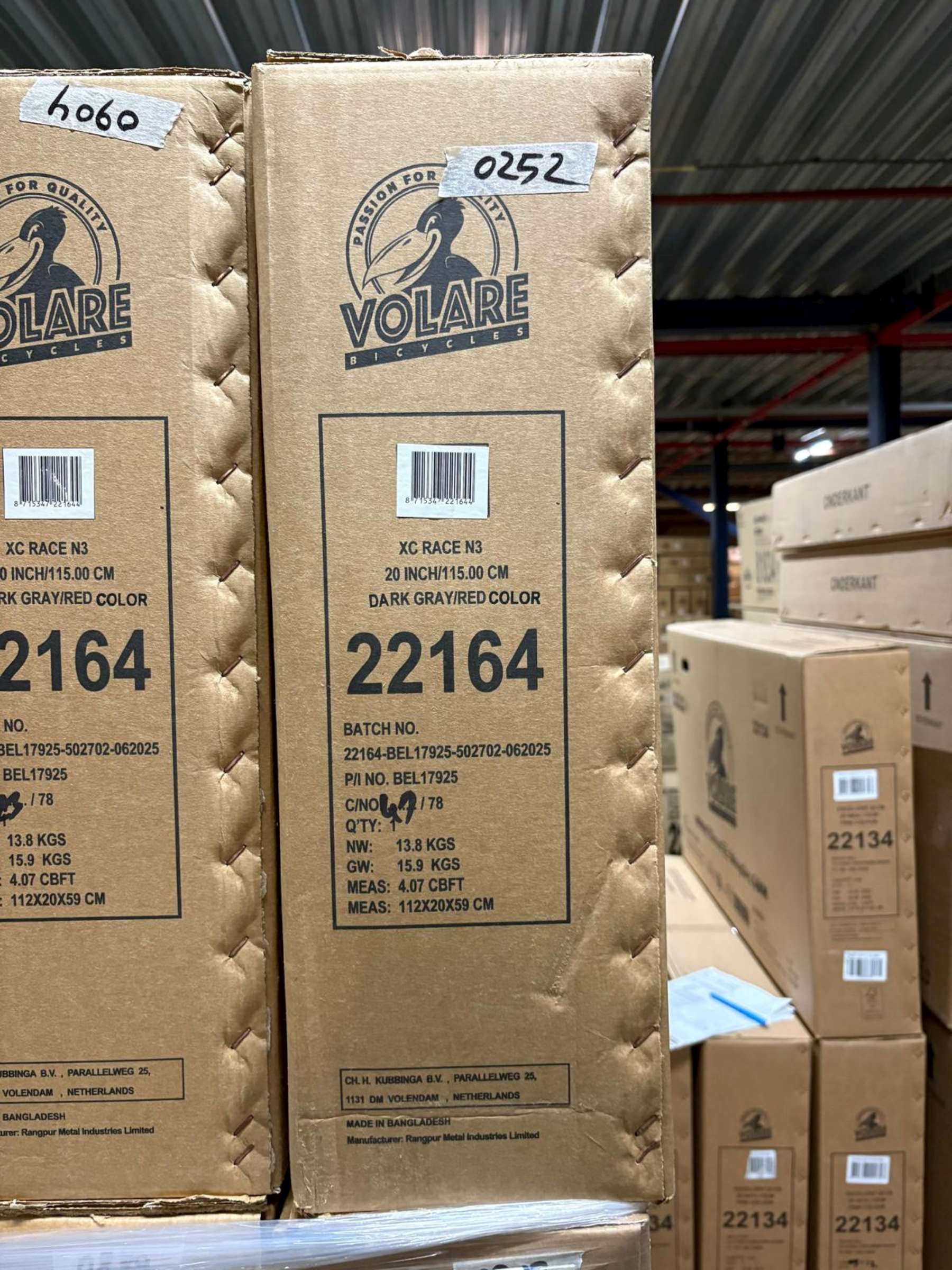 Volare XC Race Kinderfiets - 20 inch - Nexus 3 - Rood/Grijs 12 Volare XC Race Kinderfiets - 20 inch - Nexus 3 - Rood/Grijs - Afbeelding 12