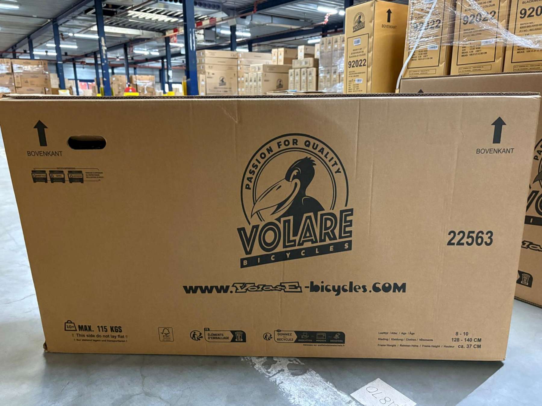 Volare XC Race Kinderfiets - 24 inch - Nexus 3 - Blauw/Grijs 14 Volare XC Race Kinderfiets - 24 inch - Nexus 3 - Blauw/Grijs - Afbeelding 14