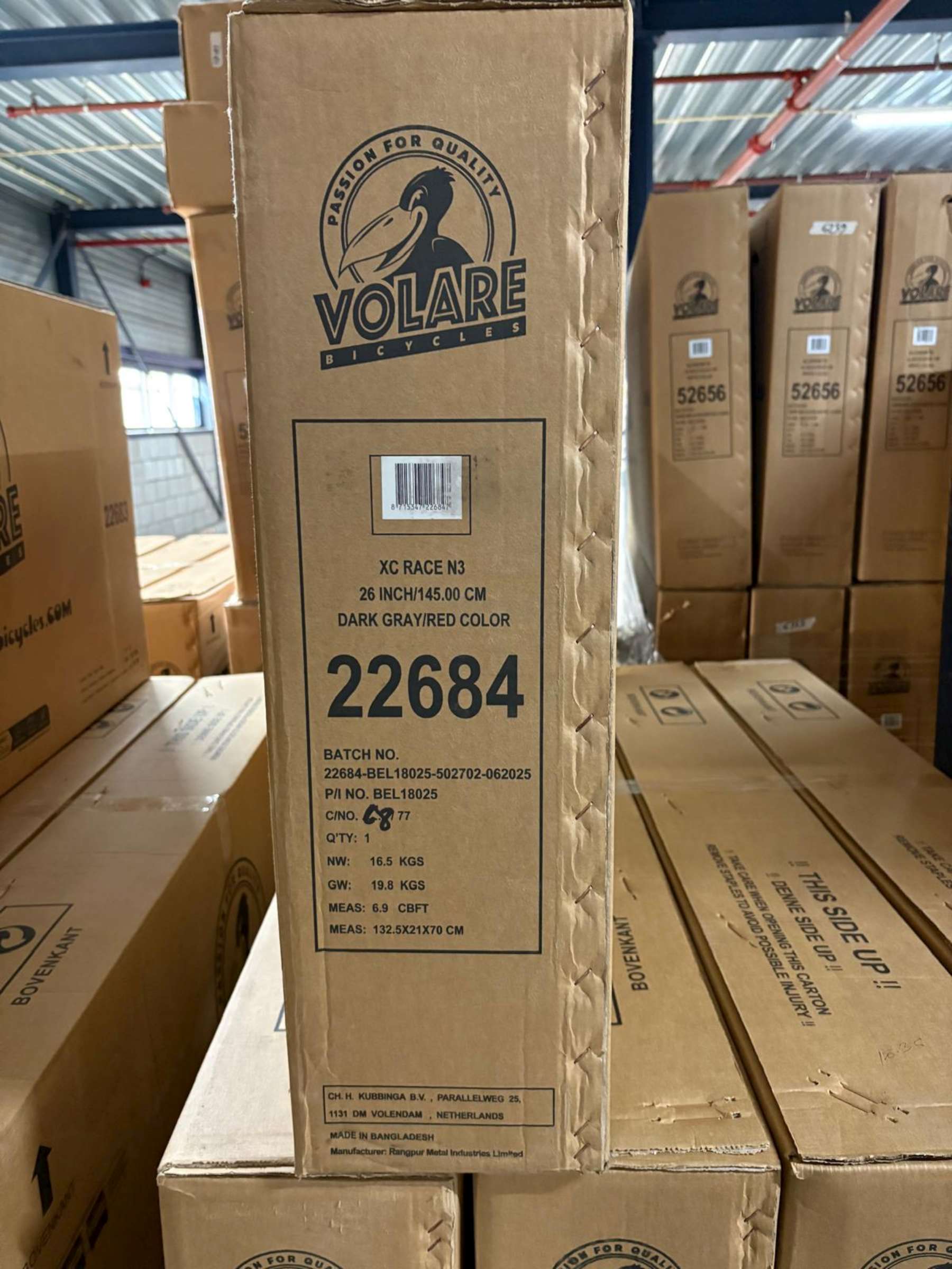 Volare XC Race Kinderfiets - 26 inch - Nexus 3 - Rood/Grijs 12 Volare XC Race Kinderfiets - 26 inch - Nexus 3 - Rood/Grijs - Afbeelding 12