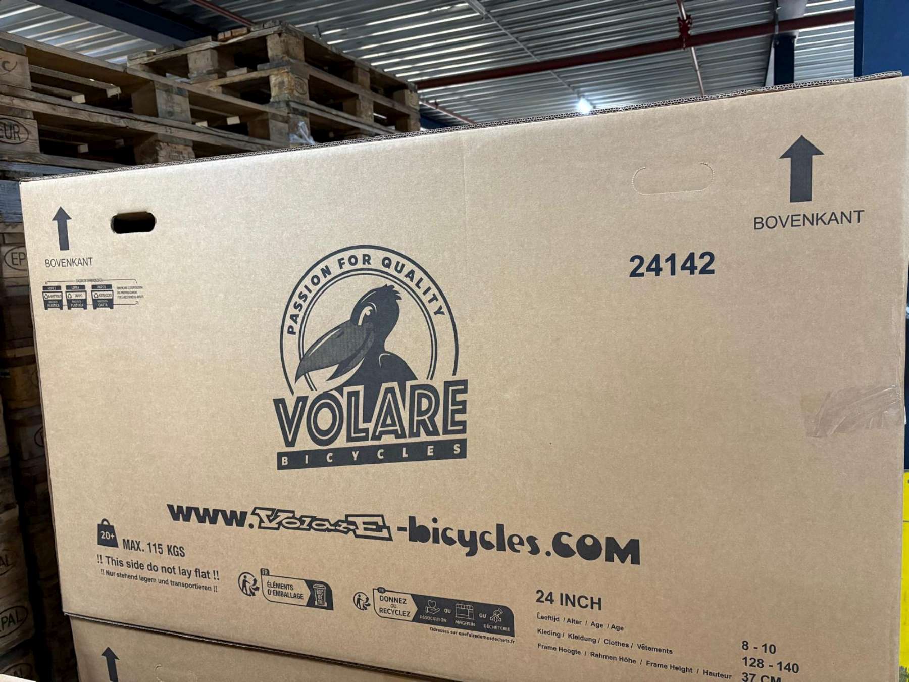 Volare Excellent Kinderfiets - Meisjes - 24 inch - Mat Roze 13 Volare Excellent Kinderfiets - Meisjes - 24 inch - Mat Roze - Afbeelding 13