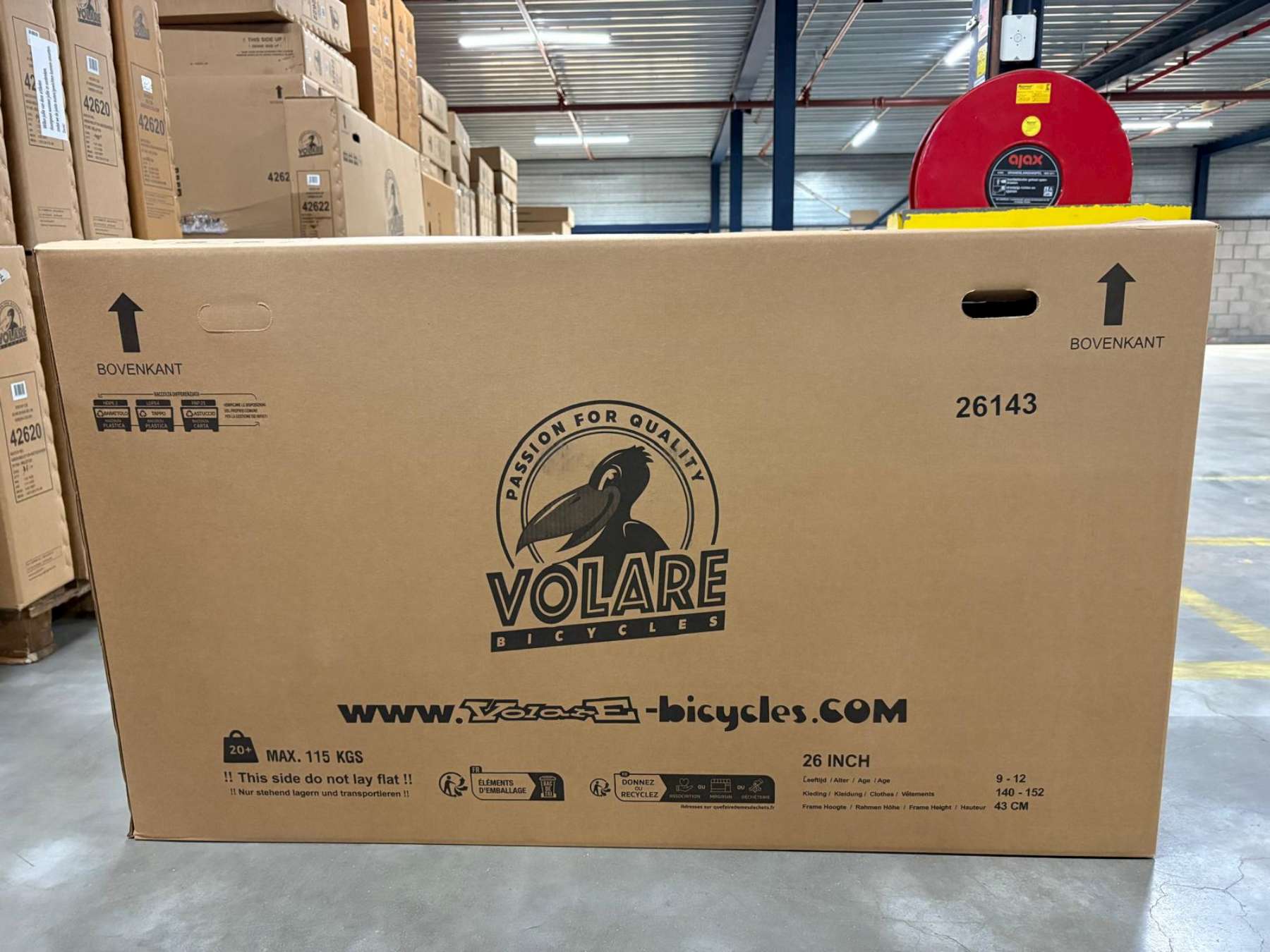 Volare Excellent Kinderfiets - Meisjes - 26 inch - Mat Roze - 3 versnellingen 14 Volare Excellent Kinderfiets - Meisjes - 26 inch - Mat Roze - 3 versnellingen - Afbeelding 14