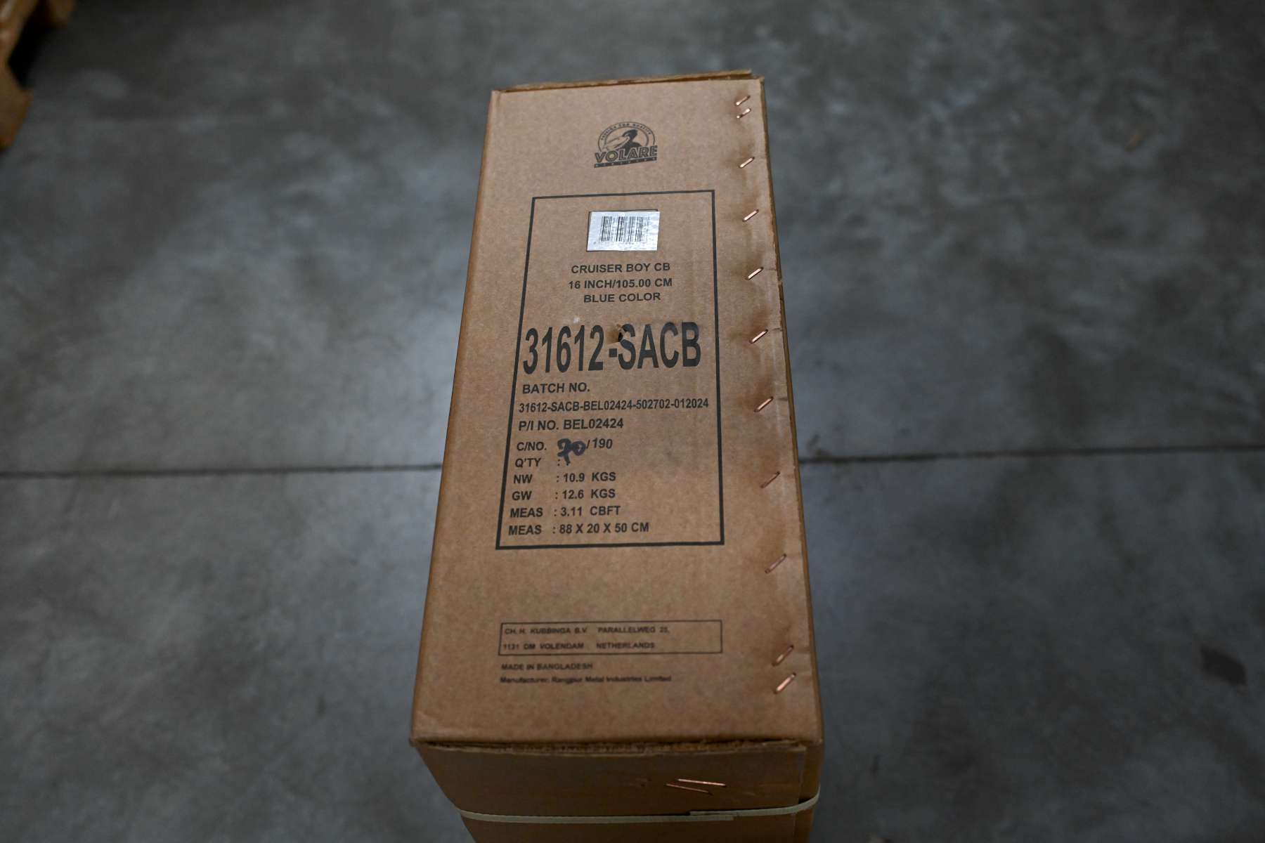 Volare Blue Cruiser Kinderfiets - Jongens - 16 inch - Blauw 13 Volare Blue Cruiser Kinderfiets - Jongens - 16 inch - Blauw - Afbeelding 13