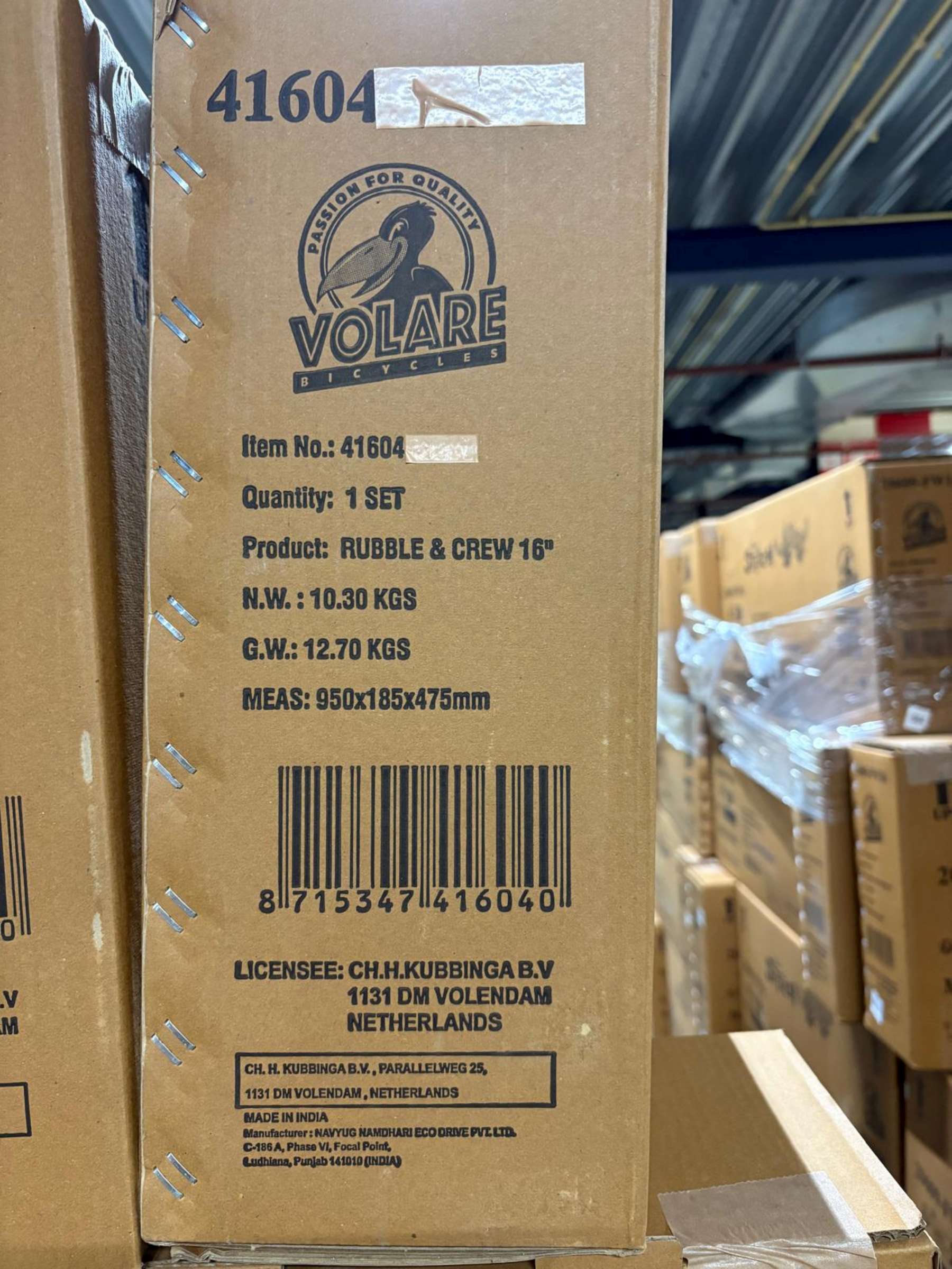 Rubble & Crew Kinderfiets - Jongens - 16 inch - Blauw 11 Rubble & Crew Kinderfiets - Jongens - 16 inch - Blauw - Afbeelding 11