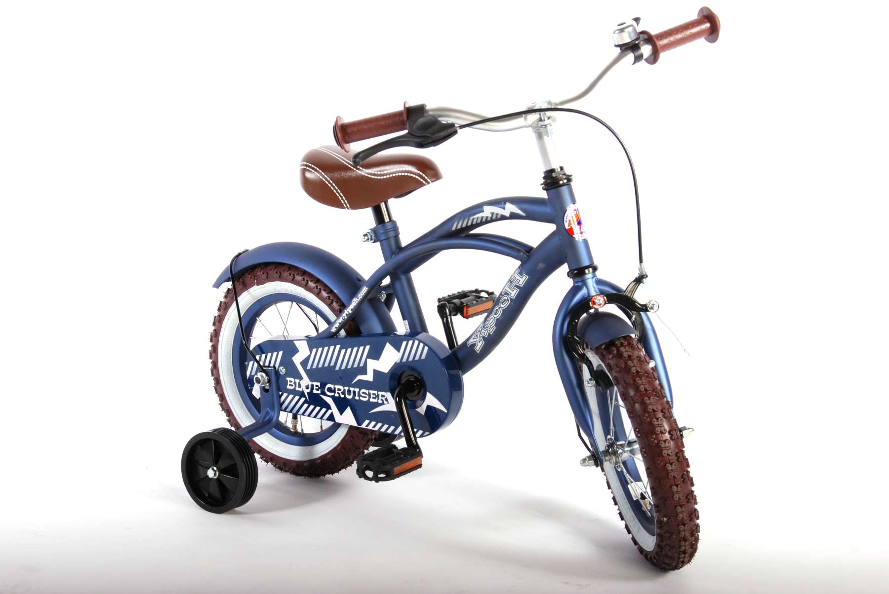 Volare Blue Cruiser Kinderfiets - Jongens - 12 inch - Blauw - 85% afgemonteerd 12 Volare Blue Cruiser Kinderfiets - Jongens - 12 inch - Blauw - 85% afgemonteerd - Afbeelding 12