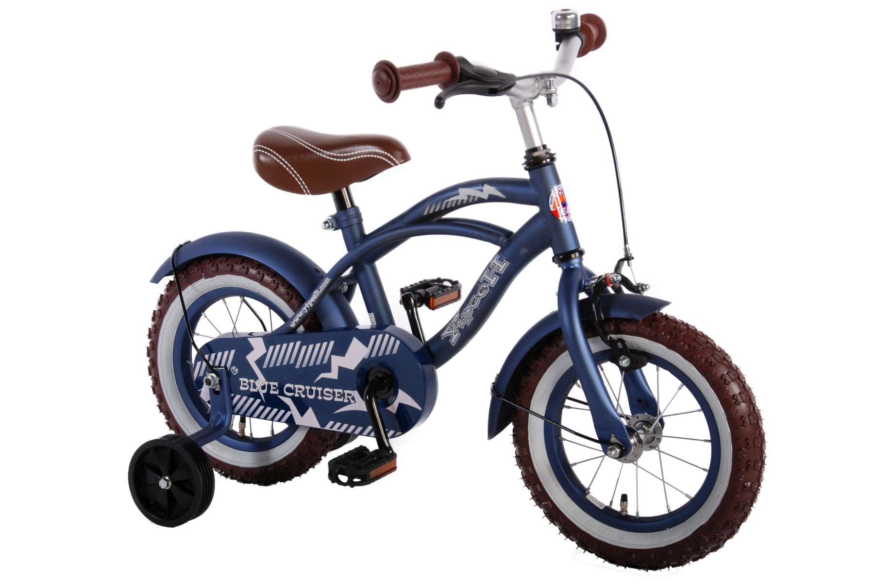 Volare Blue Cruiser Kinderfiets - Jongens - 12 inch - Blauw - 85% afgemonteerd 11 Volare Blue Cruiser Kinderfiets - Jongens - 12 inch - Blauw - 85% afgemonteerd - Afbeelding 11
