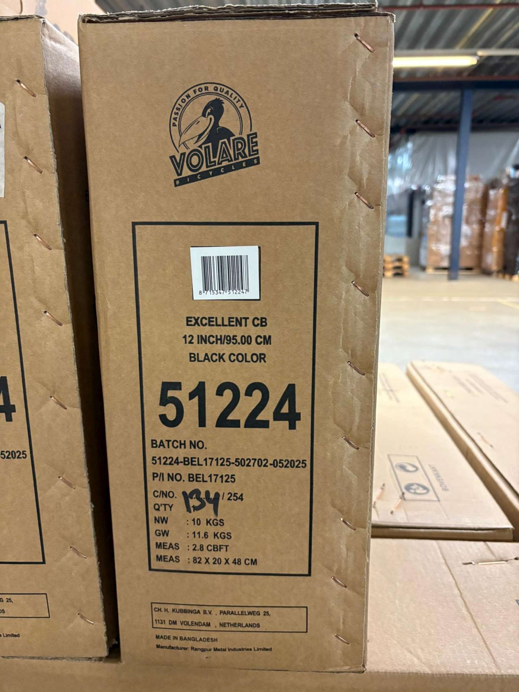 Volare Excellent Kinderfiets - Meisjes - 12 inch - Zwart 11 Volare Excellent Kinderfiets - Meisjes - 12 inch - Zwart - Afbeelding 11