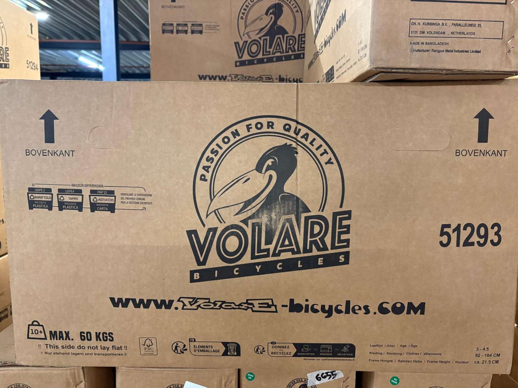 Volare Blossom Kinderfiets - Meisjes - 12 inch - Roze - Twee handremmen 13 Volare Blossom Kinderfiets - Meisjes - 12 inch - Roze - Twee handremmen - Afbeelding 13