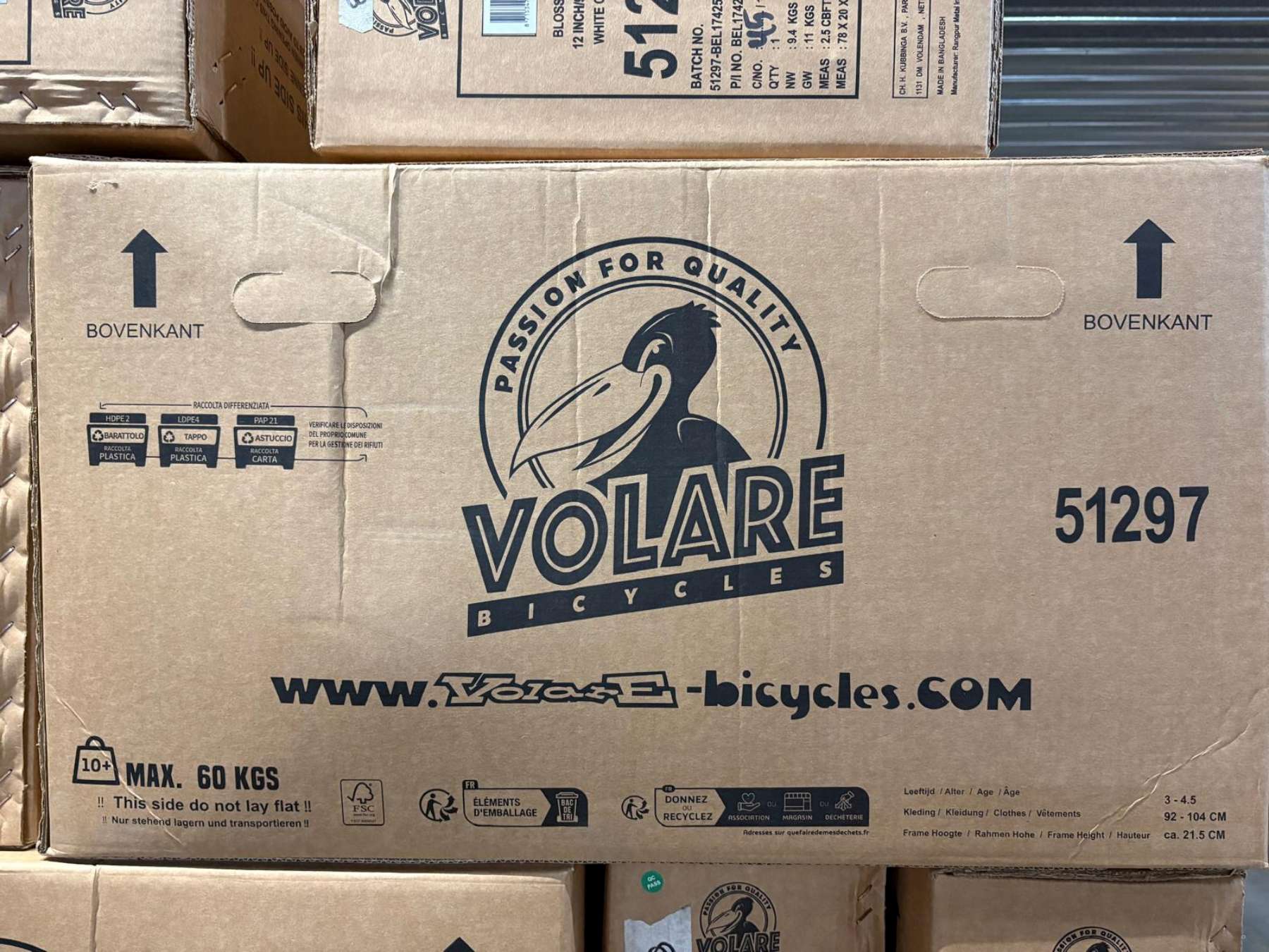 Volare Blossom Kinderfiets - Meisjes - 12 inch - Wit - Twee handremmen 13 Volare Blossom Kinderfiets - Meisjes - 12 inch - Wit - Twee handremmen - Afbeelding 13