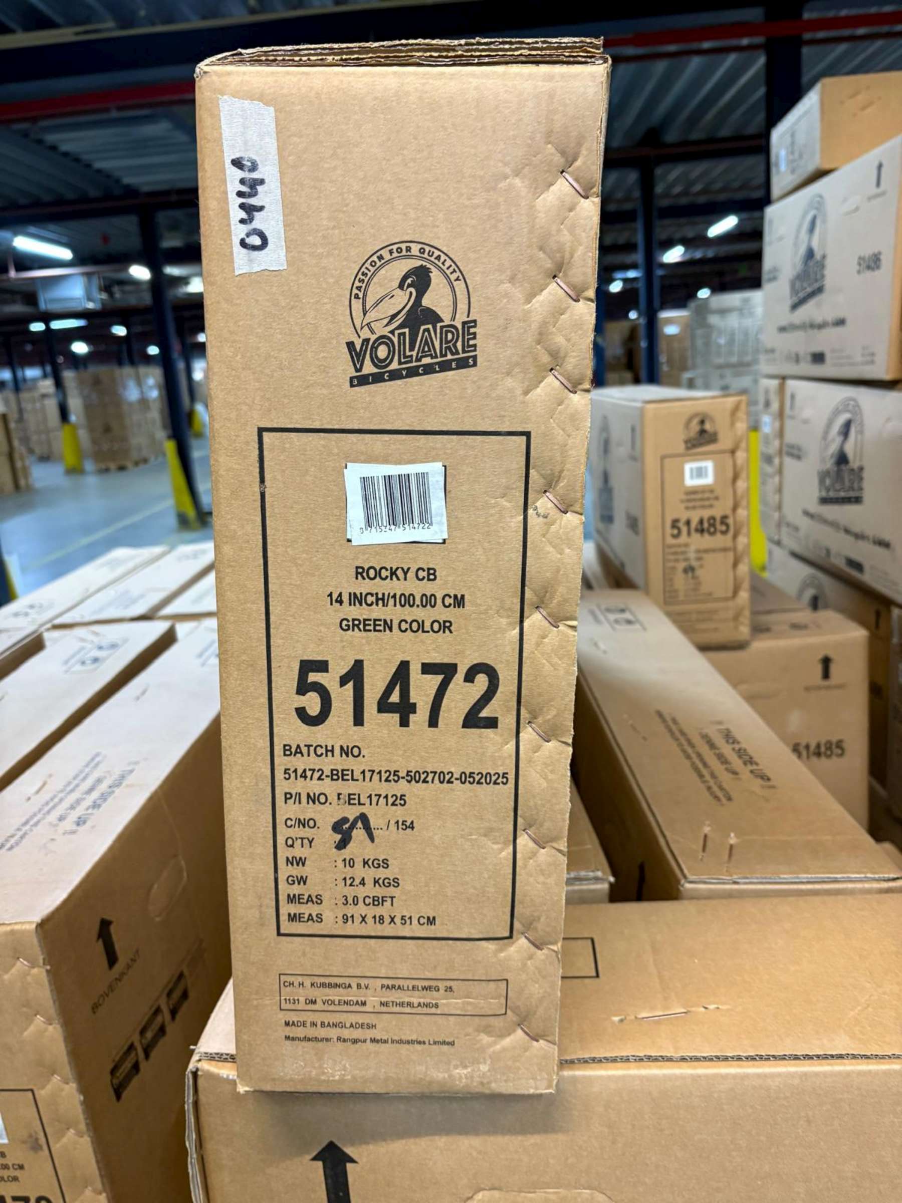 Volare Rocky Kinderfiets - Jongens - 14 inch - Groen 11 Volare Rocky Kinderfiets - Jongens - 14 inch - Groen - Afbeelding 11