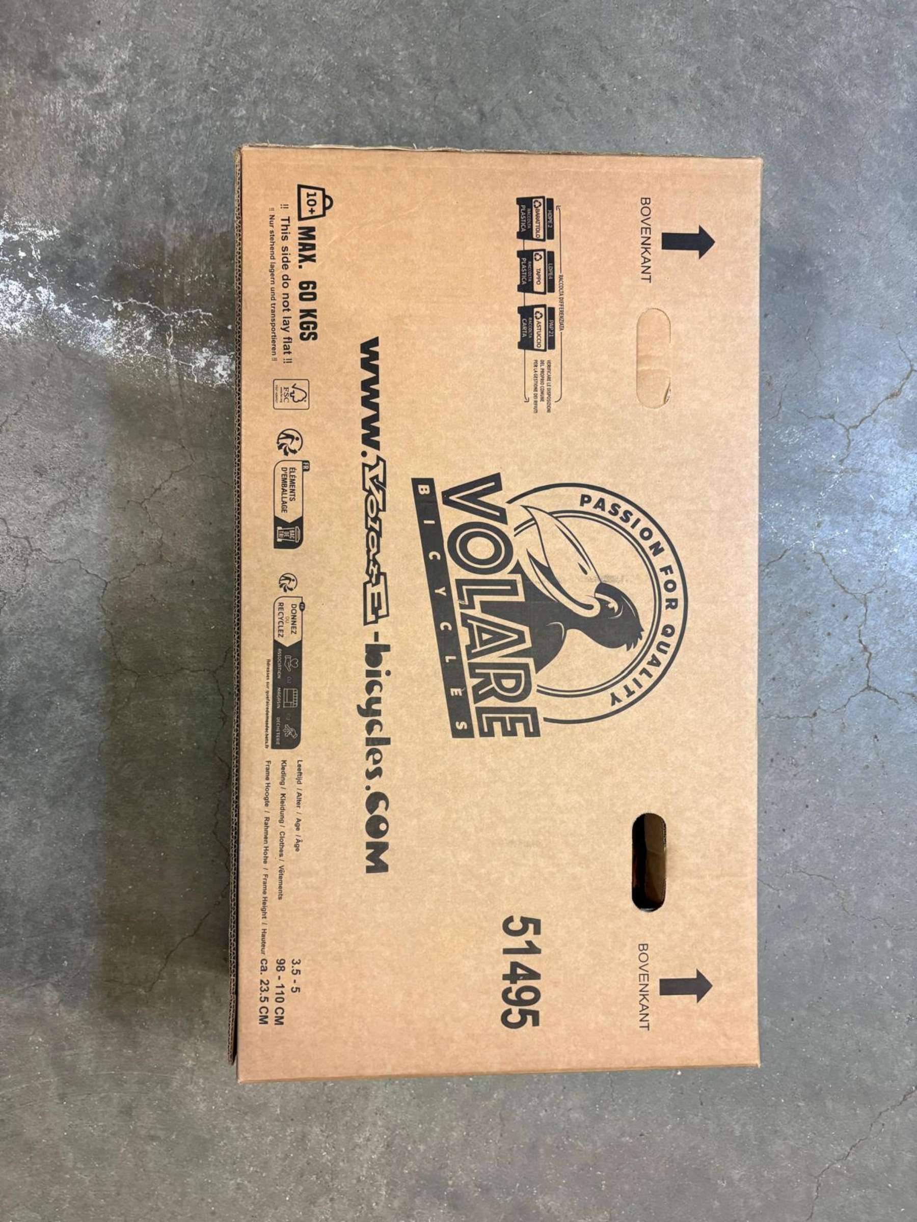 Volare Blossom Kinderfiets - Meisjes - 14 inch - Paars - Twee Handremmen 13 Volare Blossom Kinderfiets - Meisjes - 14 inch - Paars - Twee Handremmen - Afbeelding 13