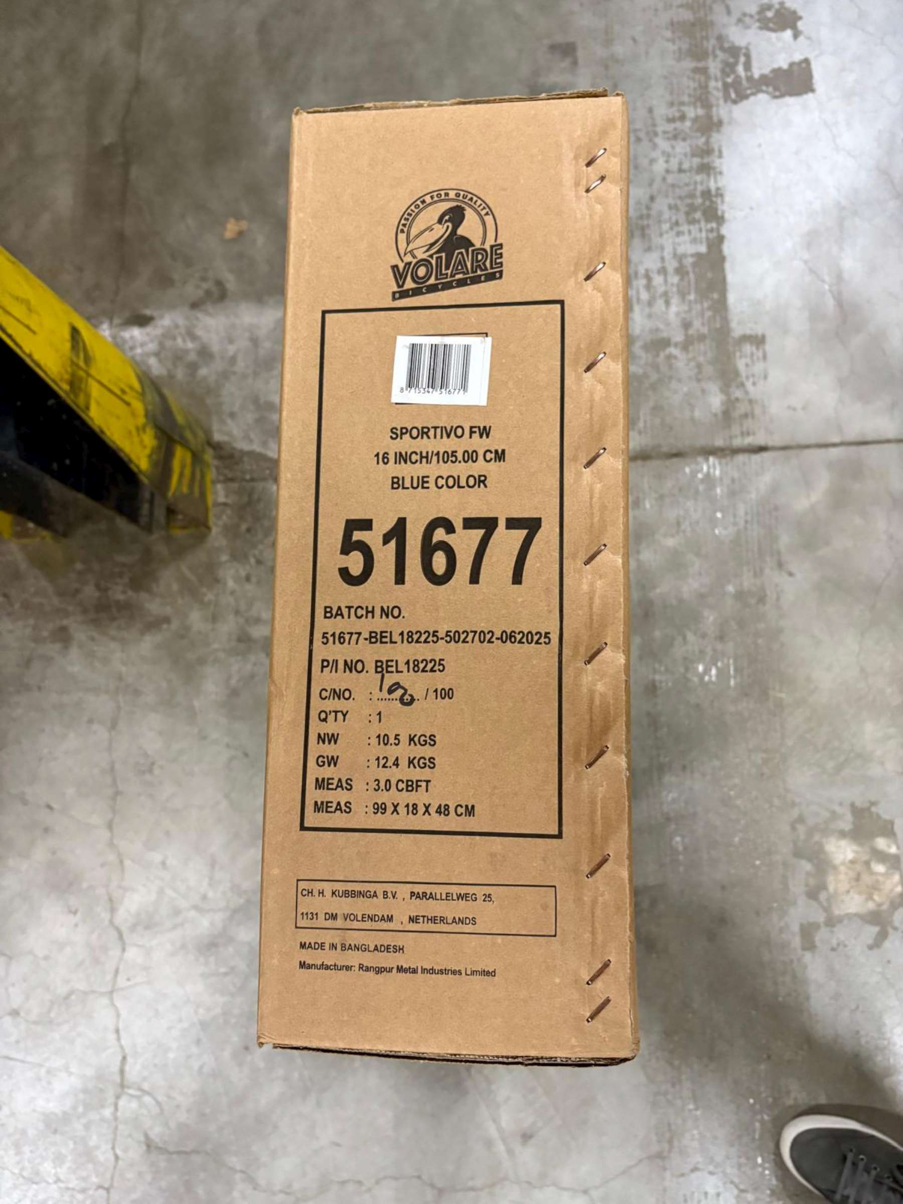 Volare Sportivo Kinderfiets - Jongens - 16 inch - Blauw Zwart - Twee Handremmen 11 Volare Sportivo Kinderfiets - Jongens - 16 inch - Blauw Zwart - Twee Handremmen - Afbeelding 11