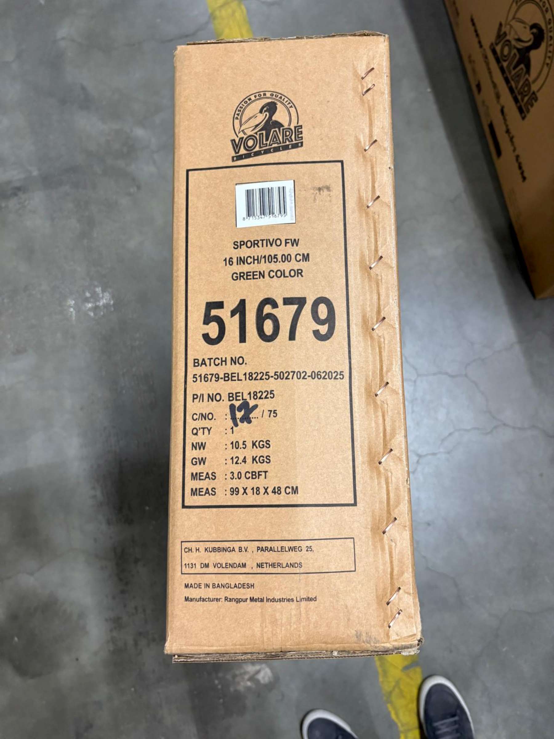 Volare Sportivo Kinderfiets - Jongens - 16 inch - Groen Zwart - Twee Handremmen 11 Volare Sportivo Kinderfiets - Jongens - 16 inch - Groen Zwart - Twee Handremmen - Afbeelding 11