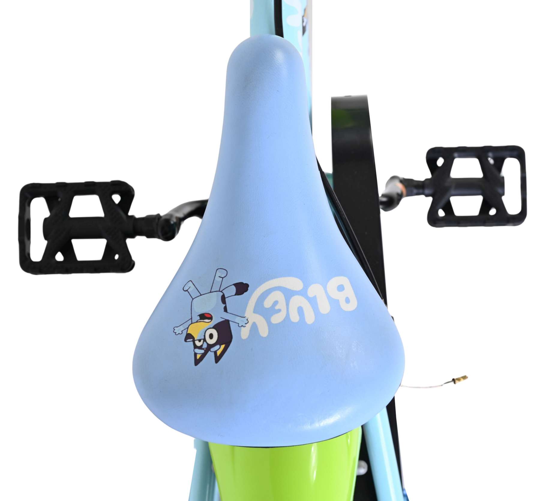 Bluey Kinderfiets - 14 inch - Lichtblauw - Twee handremmen 4 Bluey Kinderfiets - 14 inch - Lichtblauw - Twee handremmen - Afbeelding 4