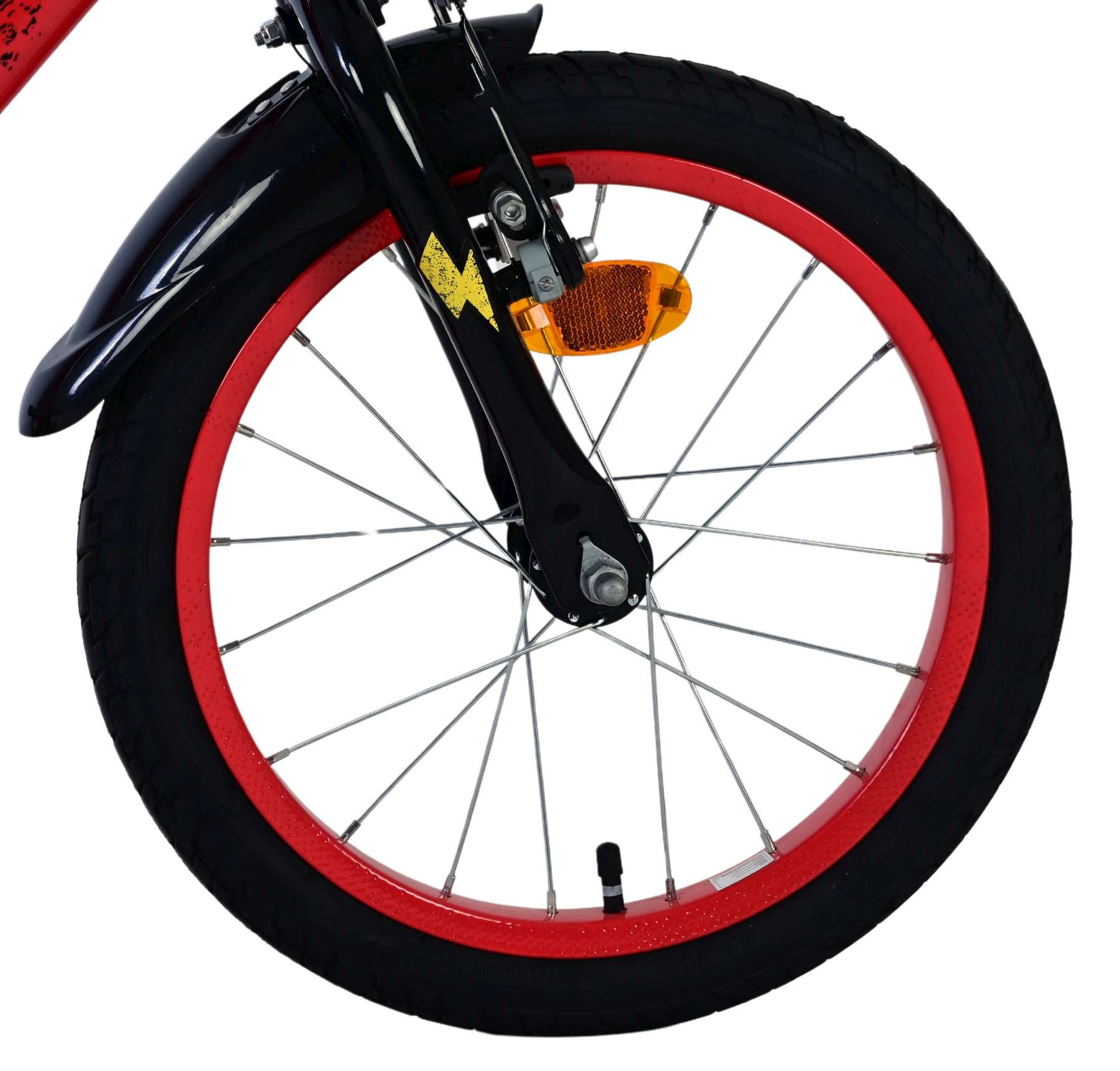 Disney Cars Kinderfiets - Jongens - 16 inch - Rood - Twee handremmen 3 Disney Cars Kinderfiets - Jongens - 16 inch - Rood - Twee handremmen - Afbeelding 3