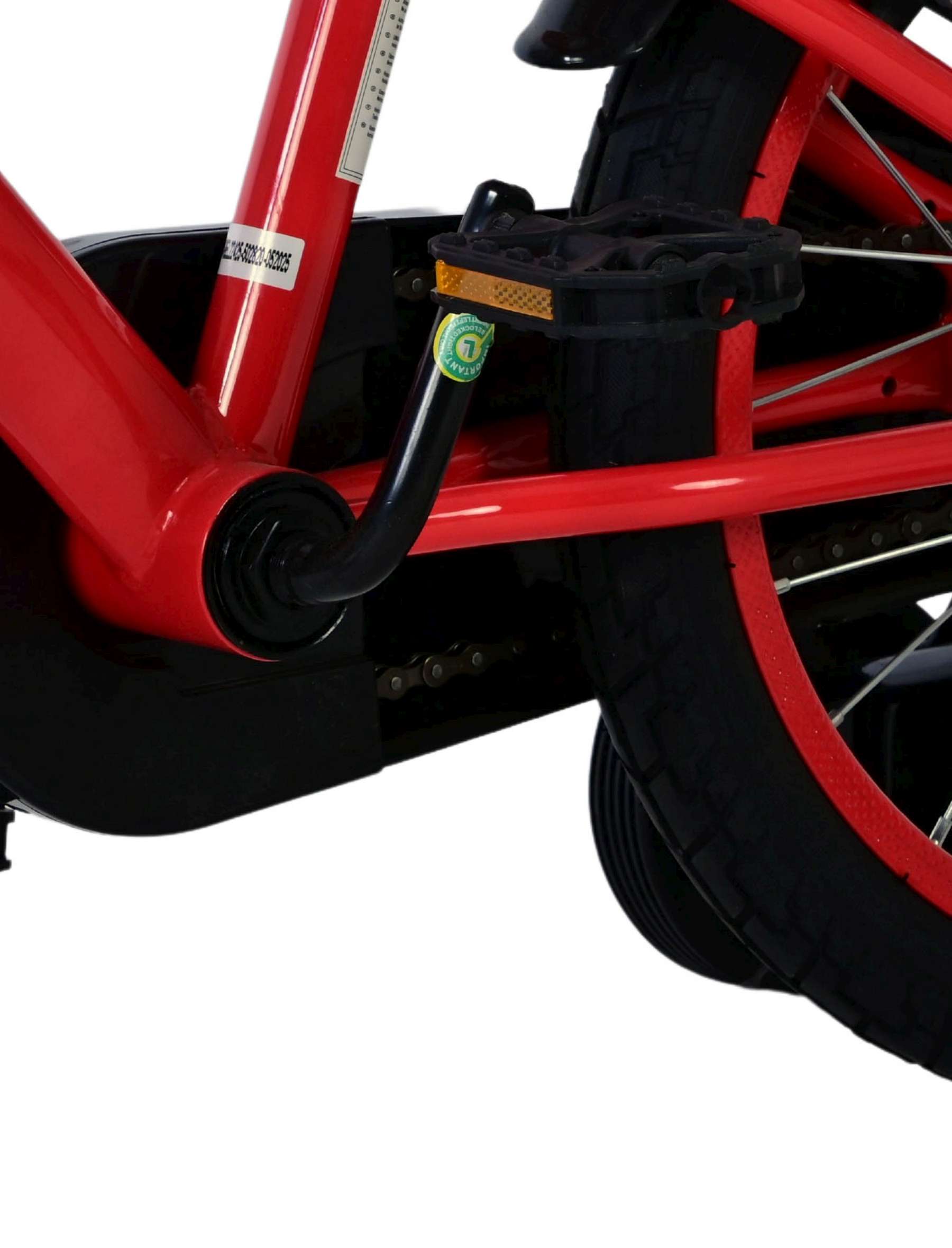 Disney Cars Kinderfiets - Jongens - 16 inch - Rood - Twee handremmen 9 Disney Cars Kinderfiets - Jongens - 16 inch - Rood - Twee handremmen - Afbeelding 9