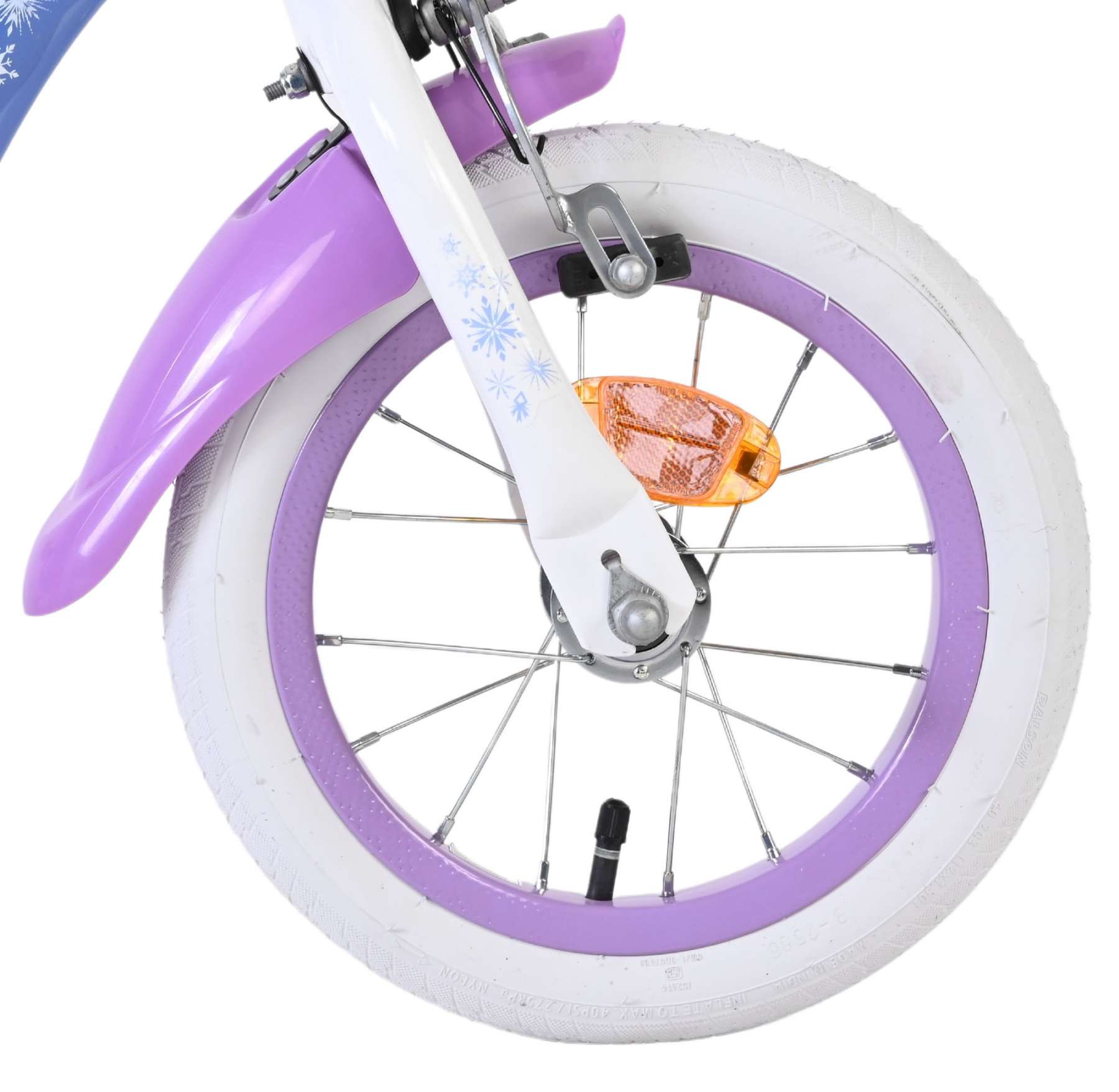 Disney Frozen 2 Kinderfiets - Meisjes - 12 inch - Blauw/Paars 3 Disney Frozen 2 Kinderfiets - Meisjes - 12 inch - Blauw/Paars - Afbeelding 3