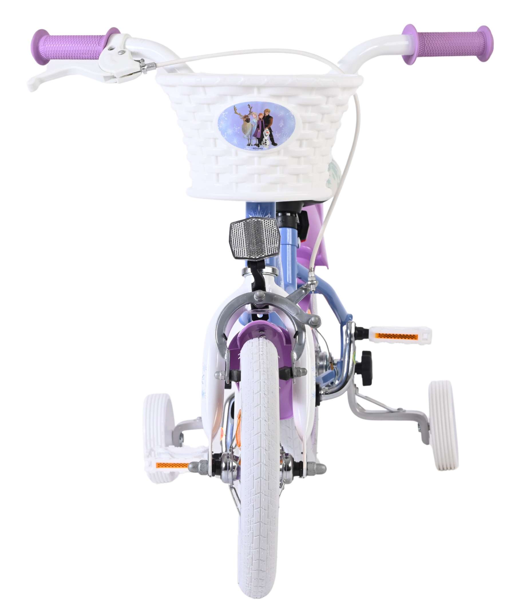 Disney Frozen 2 Kinderfiets - Meisjes - 12 inch - Blauw/Paars 6 Disney Frozen 2 Kinderfiets - Meisjes - 12 inch - Blauw/Paars - Afbeelding 6