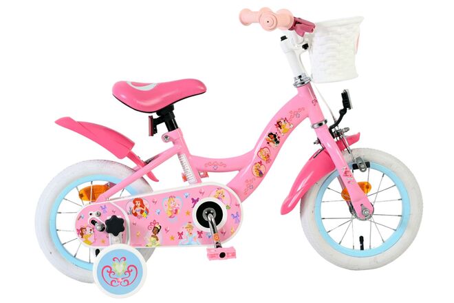 Disney Princess Kinderfiets - Meisjes - 12 inch - Roze 1 Disney Princess Kinderfiets - Meisjes - 12 inch - Roze