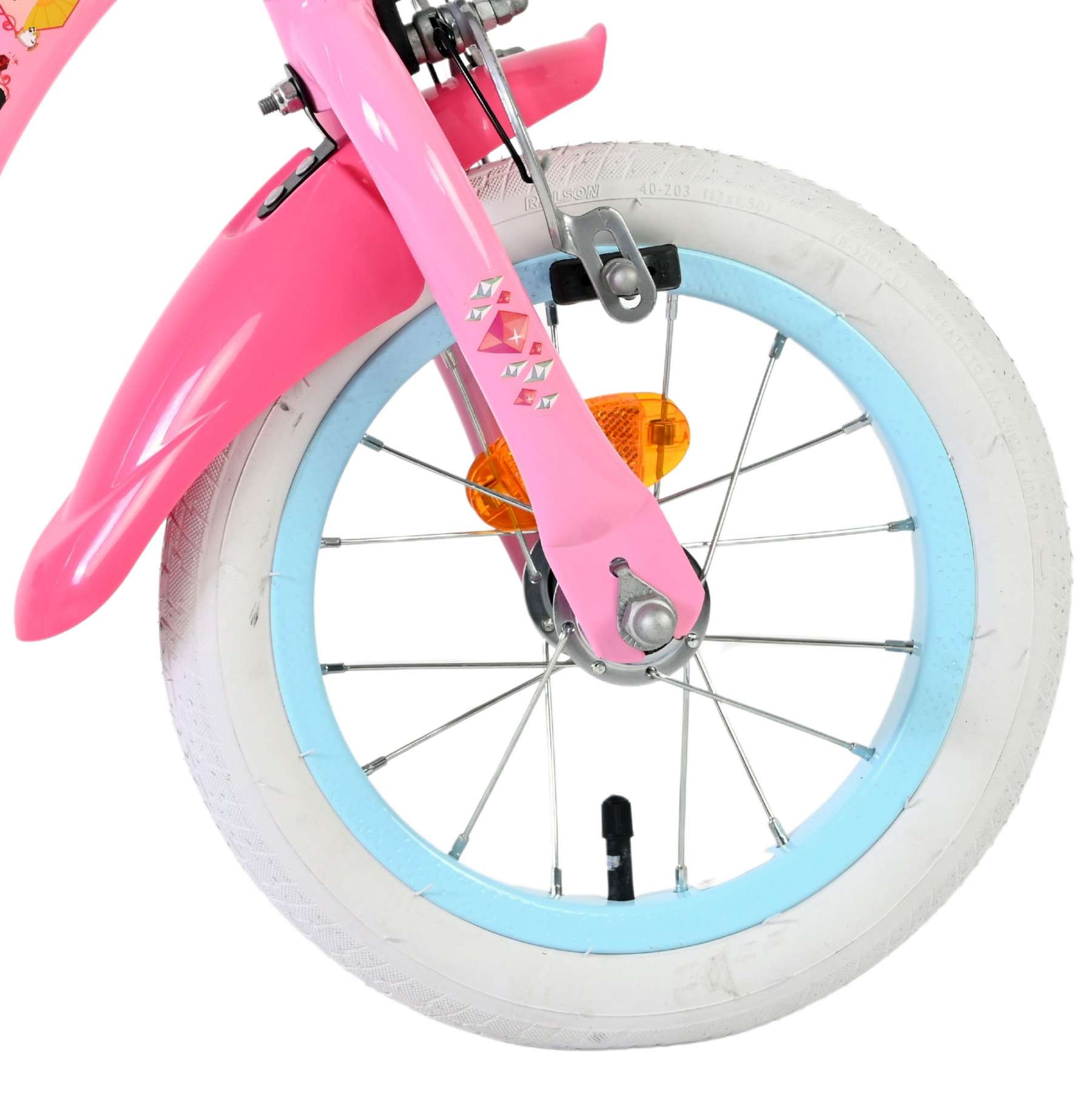 Disney Princess Kinderfiets - Meisjes - 12 inch - Roze 3 Disney Princess Kinderfiets - Meisjes - 12 inch - Roze - Afbeelding 3