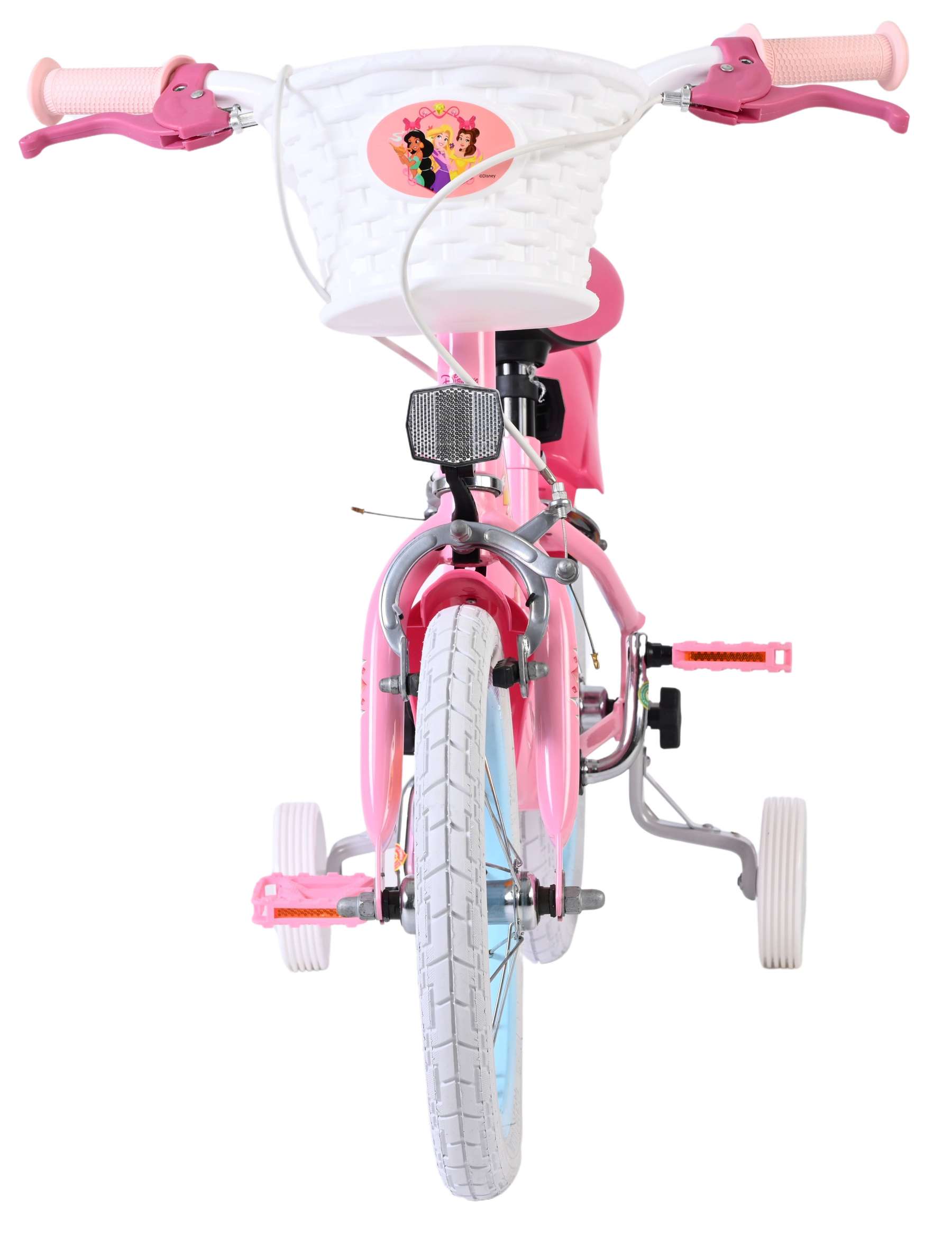 Disney Princess Kinderfiets - Meisjes - 14 inch - Roze - Twee handremmen 6 Disney Princess Kinderfiets - Meisjes - 14 inch - Roze - Twee handremmen - Afbeelding 6