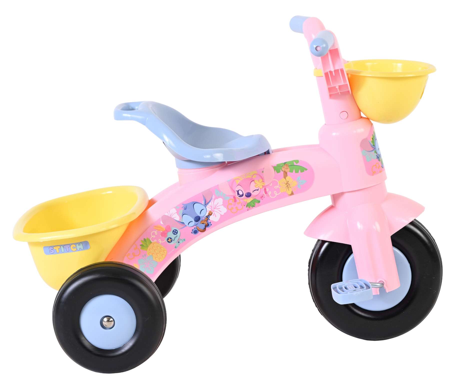 Driewieler Disney Stitch - Meisjes - Roze 2 Driewieler Disney Stitch - Meisjes - Roze - Afbeelding 2