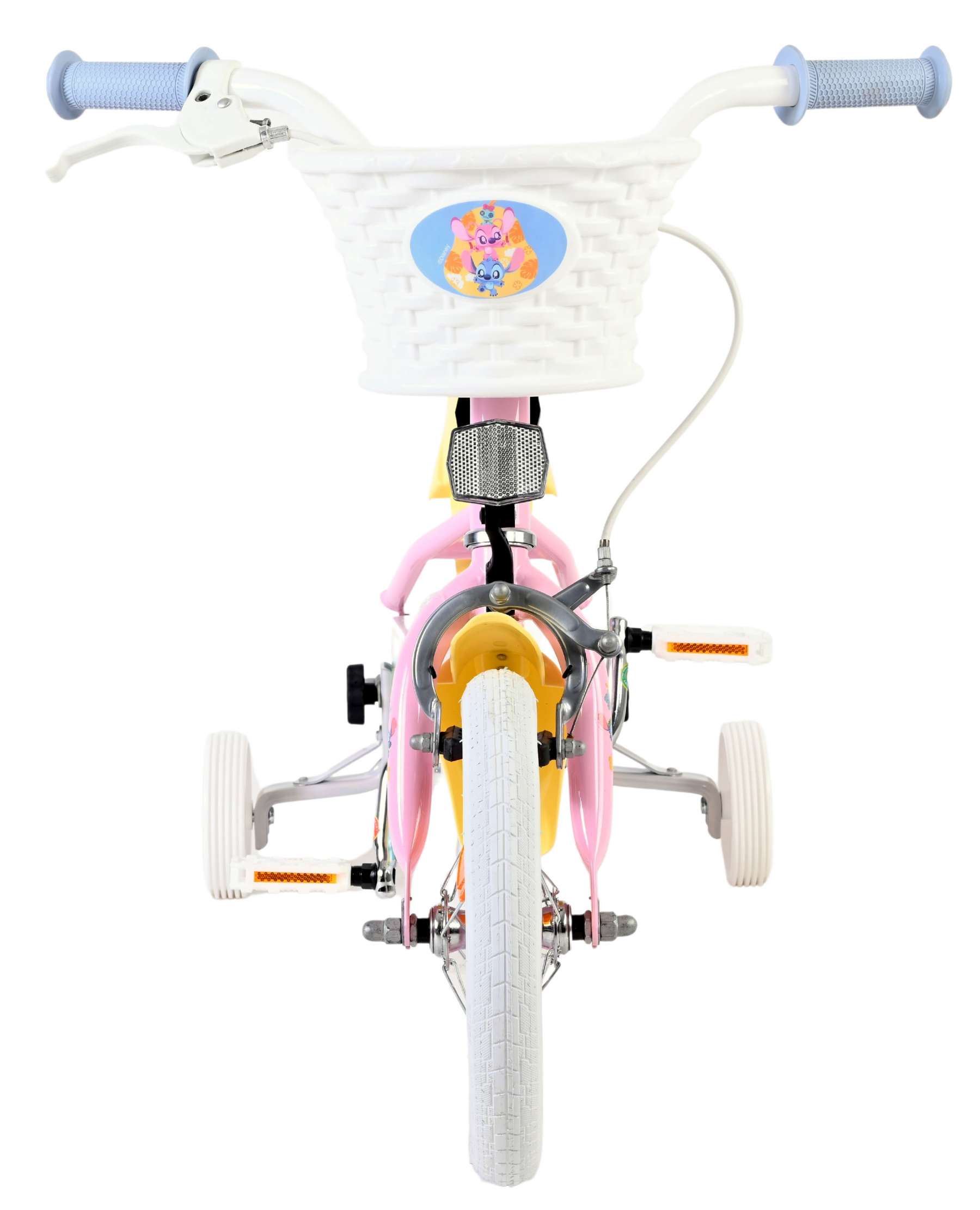 Disney Stitch Kinderfiets - Meisjes - 12 inch - Roze 6 Disney Stitch Kinderfiets - Meisjes - 12 inch - Roze - Afbeelding 6