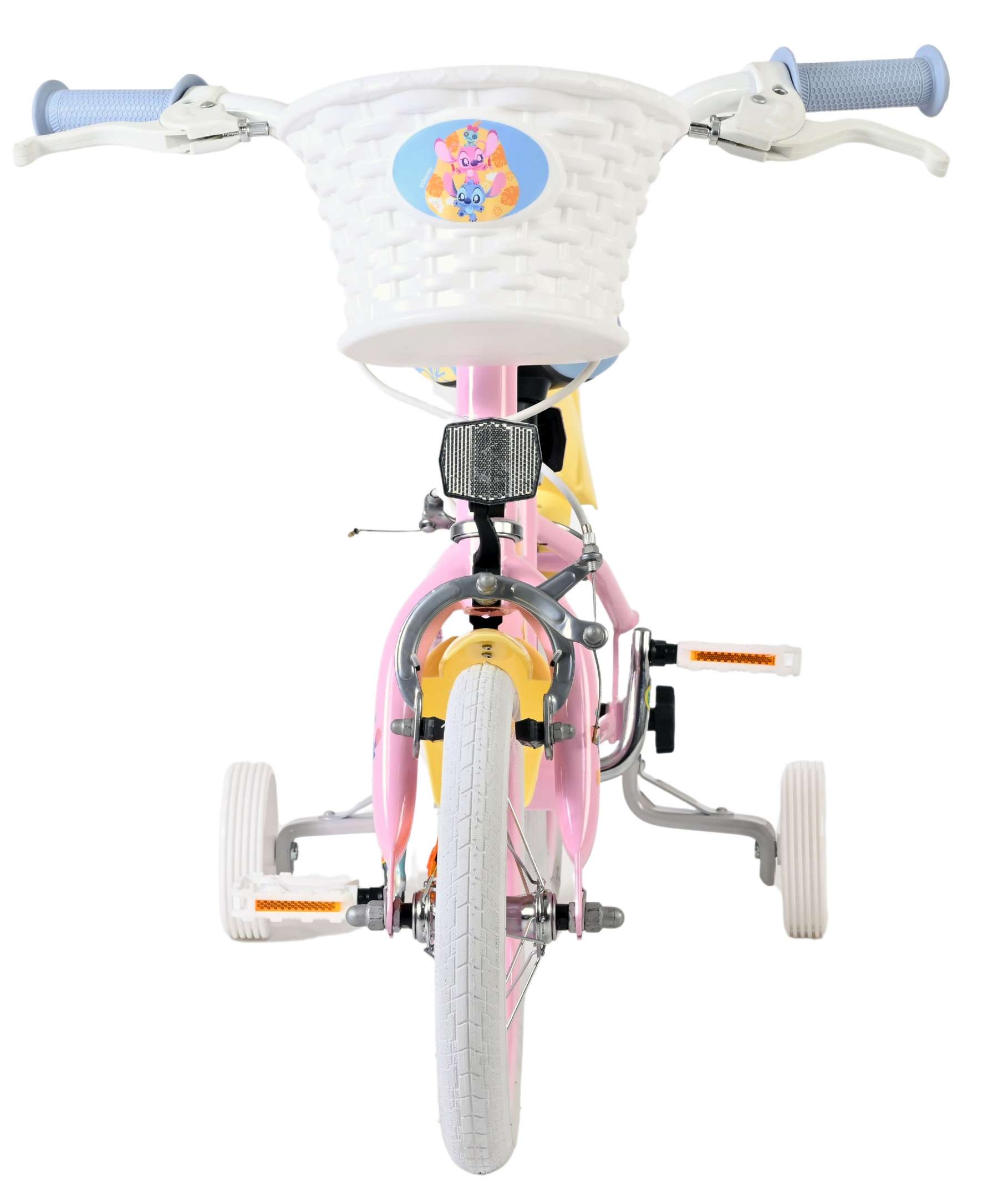 Disney Stitch Kinderfiets - Meisjes - 12 inch - Twee handremmen - Roze 6 Disney Stitch Kinderfiets - Meisjes - 12 inch - Twee handremmen - Roze - Afbeelding 6