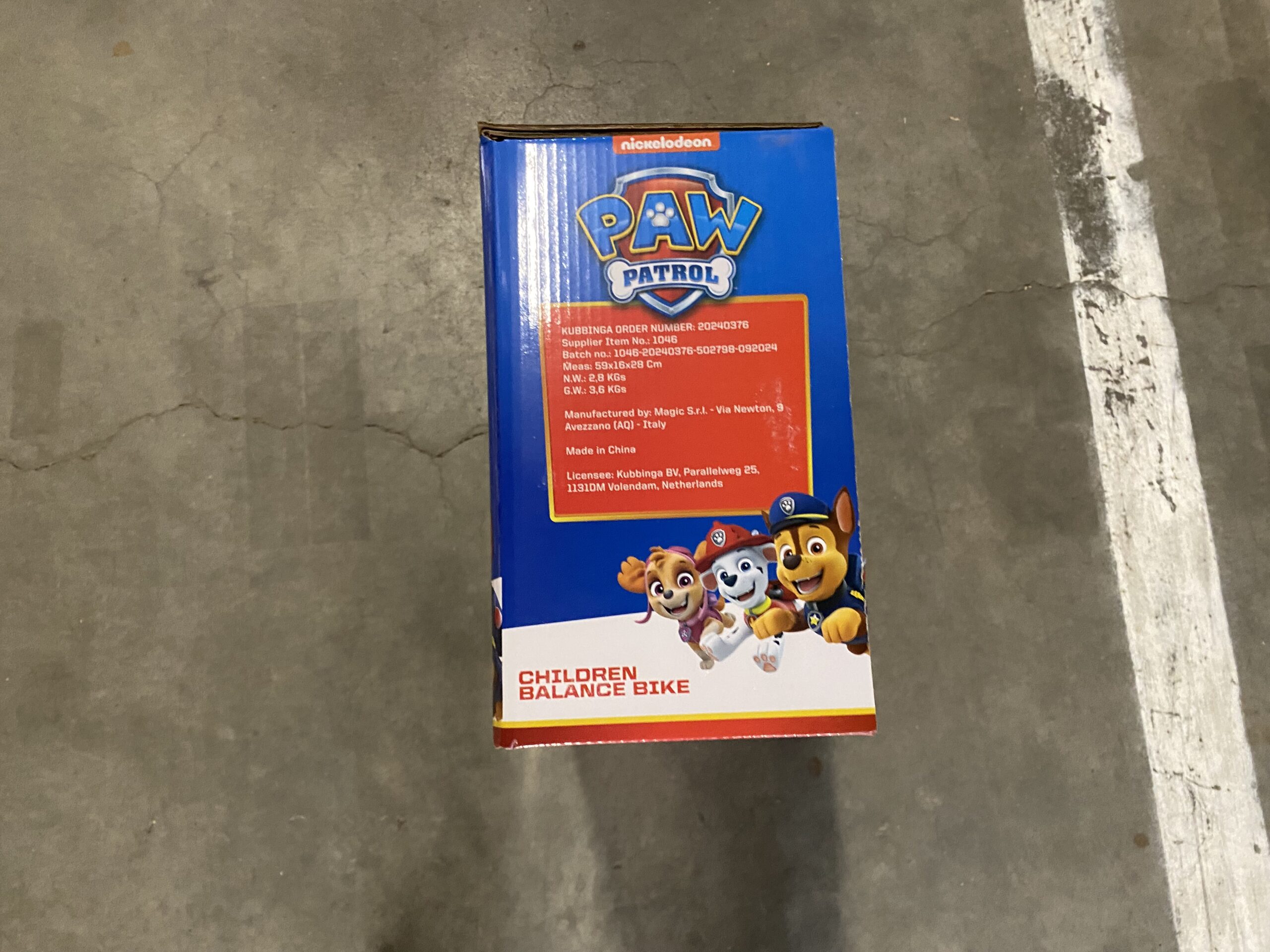 Paw Patrol loopfiets metaal 9 Paw Patrol loopfiets metaal - Afbeelding 9