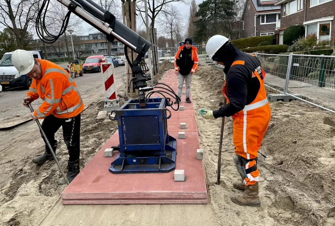 Veilig en helder: Easypath gasdoorlaatbare fietspaden 13 Easypath Haarlem