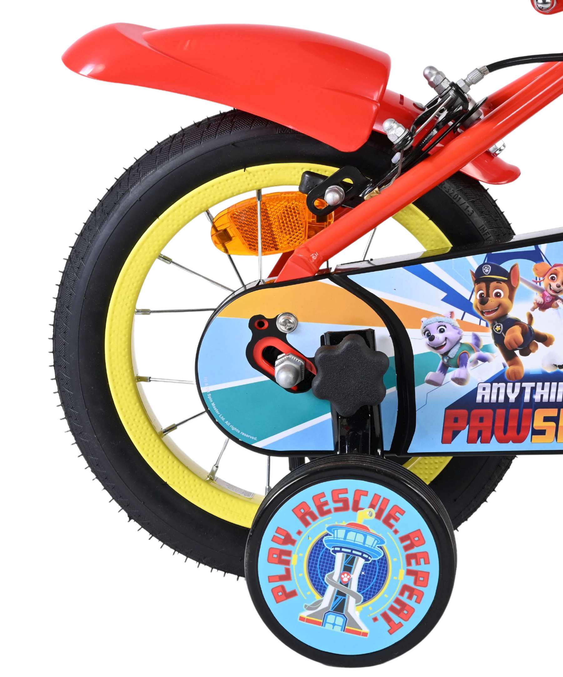 Paw Patrol Kinderfiets - Jongens - 12 inch - Twee handremmen 3 Paw Patrol Kinderfiets - Jongens - 12 inch - Twee handremmen - Afbeelding 3