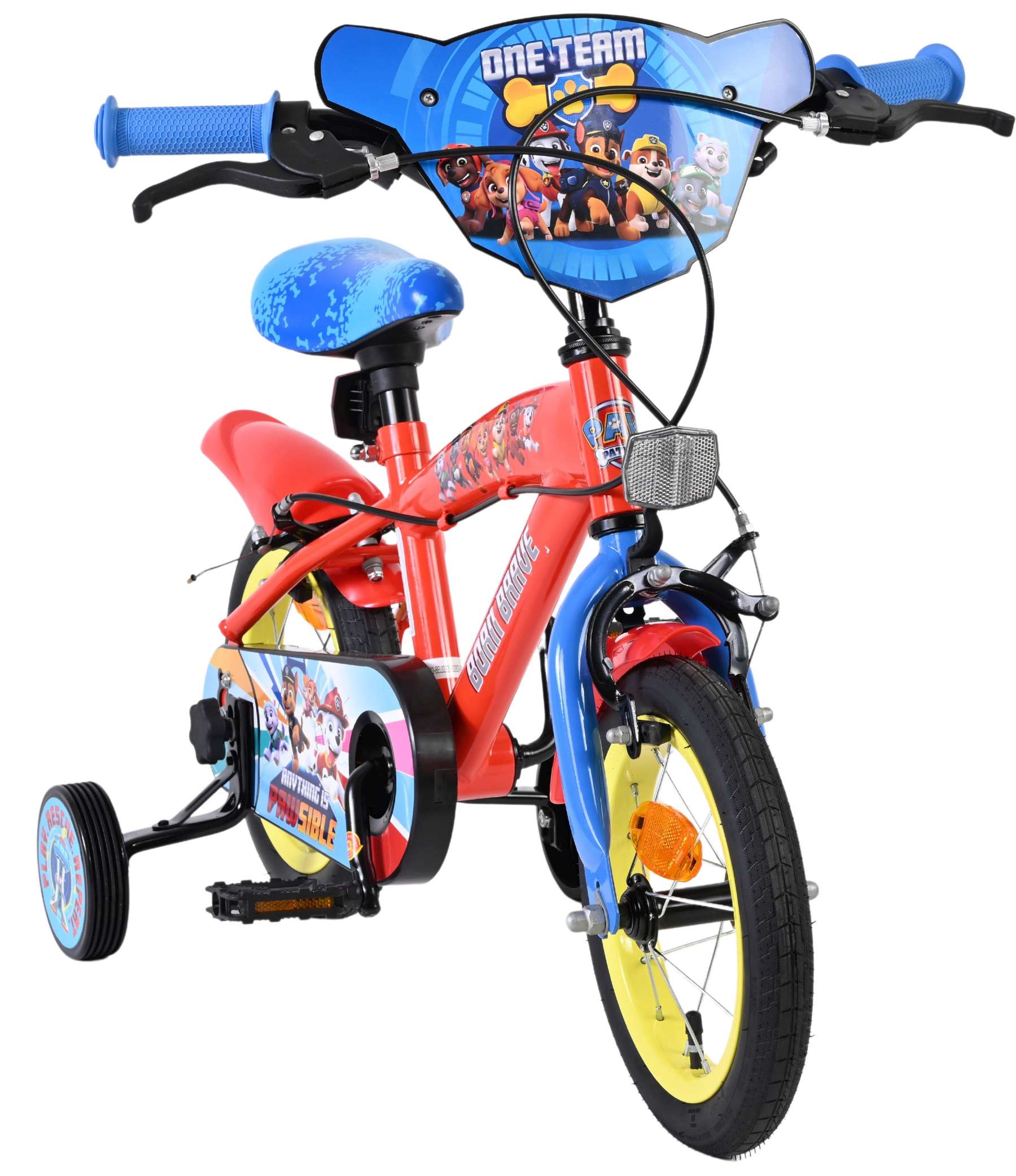 Paw Patrol Kinderfiets - Jongens - 12 inch - Twee handremmen 6 Paw Patrol Kinderfiets - Jongens - 12 inch - Twee handremmen - Afbeelding 6