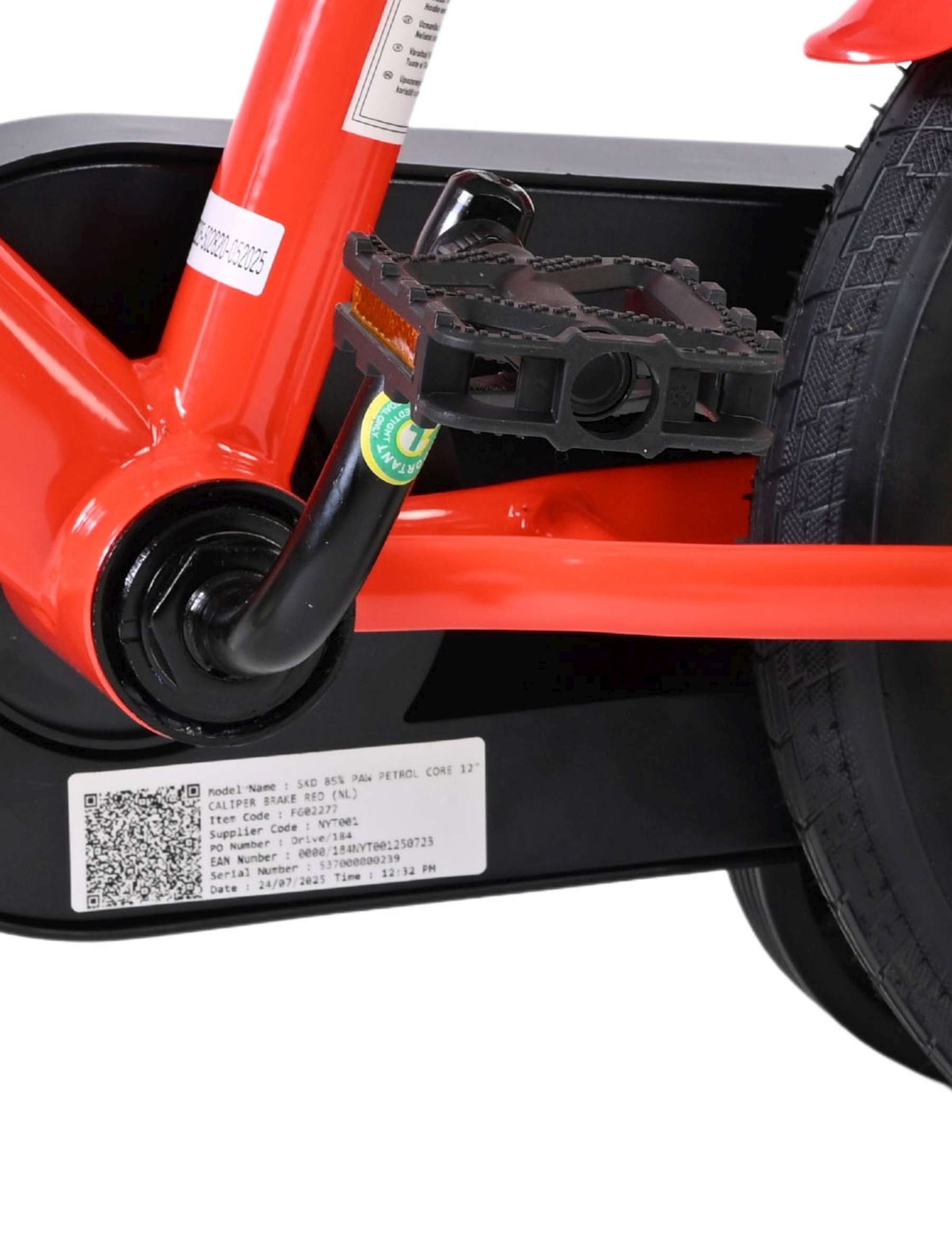 Paw Patrol Kinderfiets - Jongens - 12 inch - Twee handremmen 10 Paw Patrol Kinderfiets - Jongens - 12 inch - Twee handremmen - Afbeelding 10