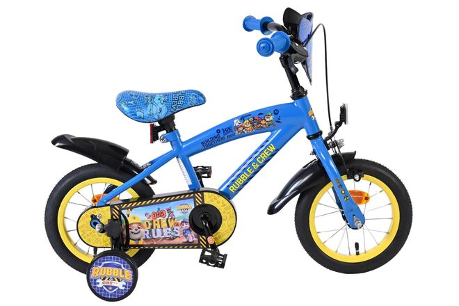 Rubble & Crew - Kinderfiets - Jongens - 12 inch - Blauw 1 Rubble & Crew - Kinderfiets - Jongens - 12 inch - Blauw